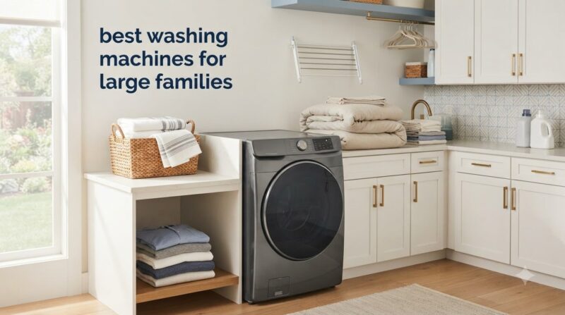 best washing machines for large families