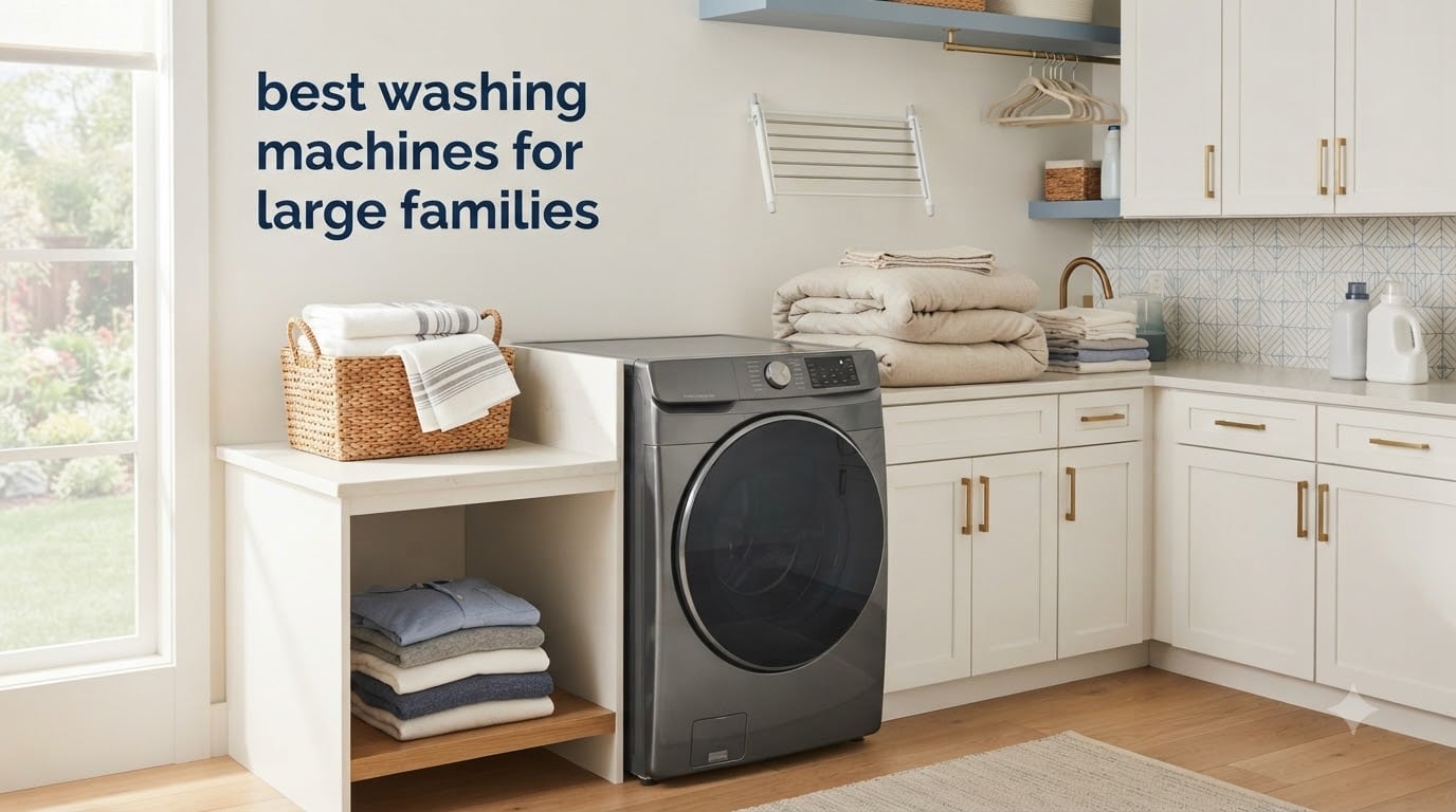 best washing machines for large families