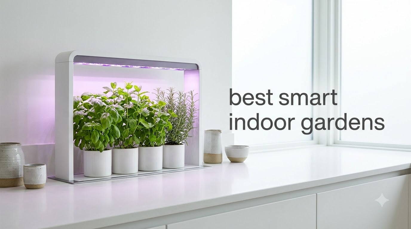 best smart indoor gardens