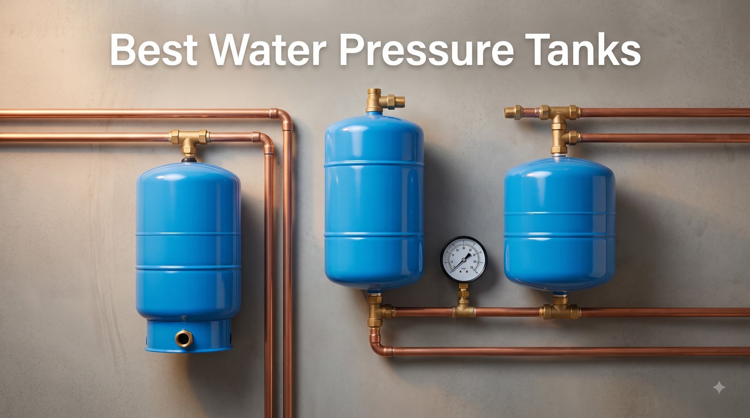 Best Water Pressure Tanks