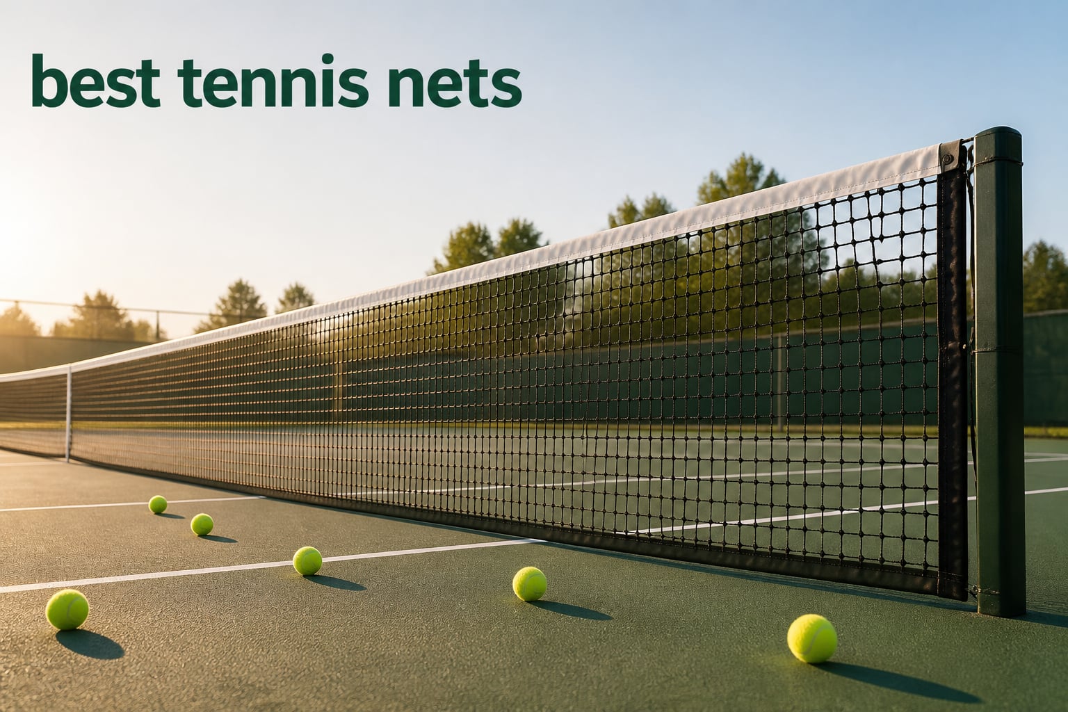 best tennis nets