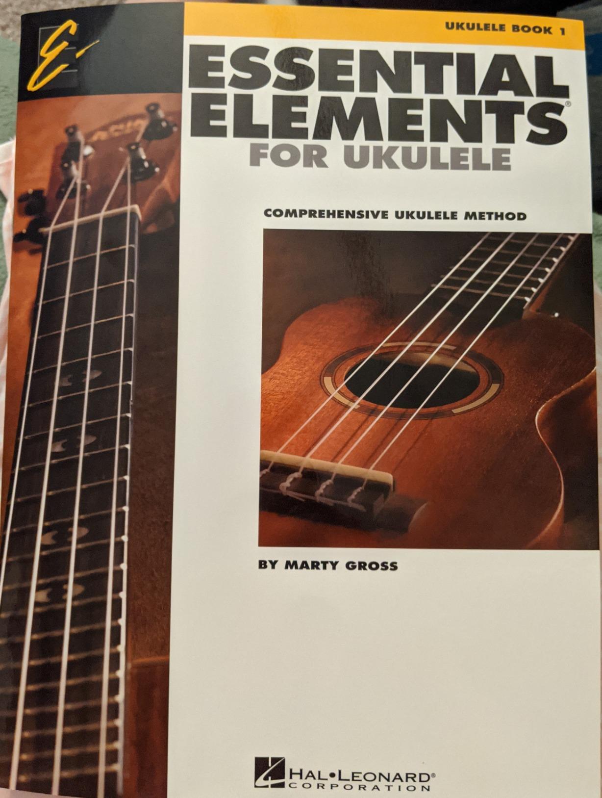 Essential Elements for Ukulele Method Book 1 | Beginner Ukulele Lessons and Chords | Learn Strumming, Tablature, and Music Reading | Includes 30 Songs | Hal Leonard Ukulele Songbook customer photo 2
