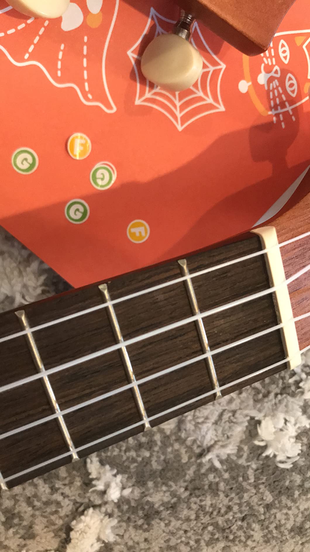 Kids' Guide to Learning the Ukulele: 24 Songs to Learn and Play (Happy Fox Books) Introduction to the Uke for Children, with Basic Instructions, Tuning, Chords, Games, Activities, Fun Facts, and More customer photo 2