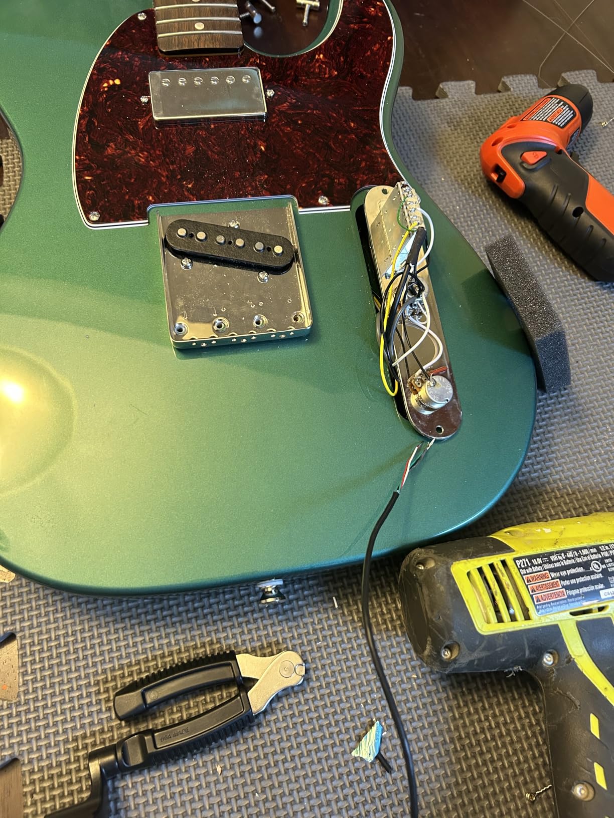 Seymour Duncan ST59-1 Little 59 Humbucker Tele Pickup - Black Bridge customer photo 1