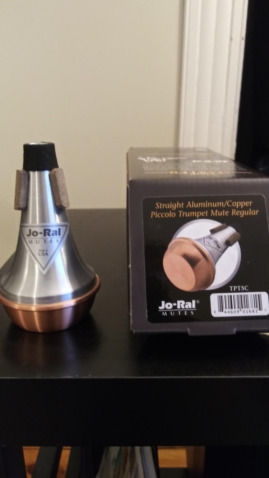 Jo Ral TPT-1C Trumpet Straight Mute, Copper Bottom customer photo 2