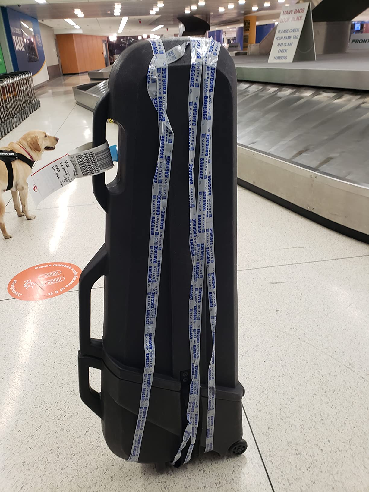 SKB ATA Rated, Electric Bass Safe with wheels (Hard