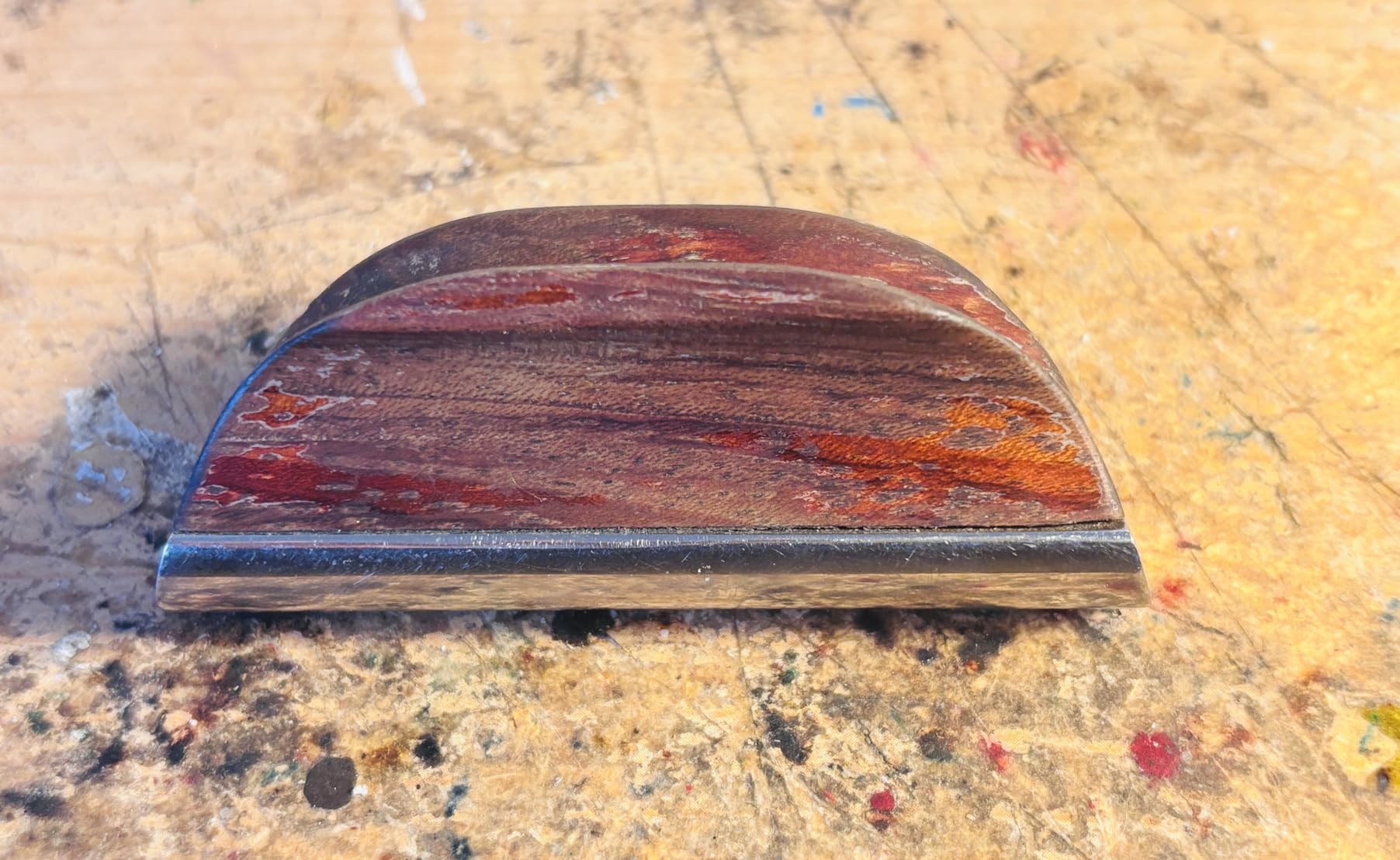 Shubb GS1 Guitar Steel Slide with Wooden Handle customer photo 1