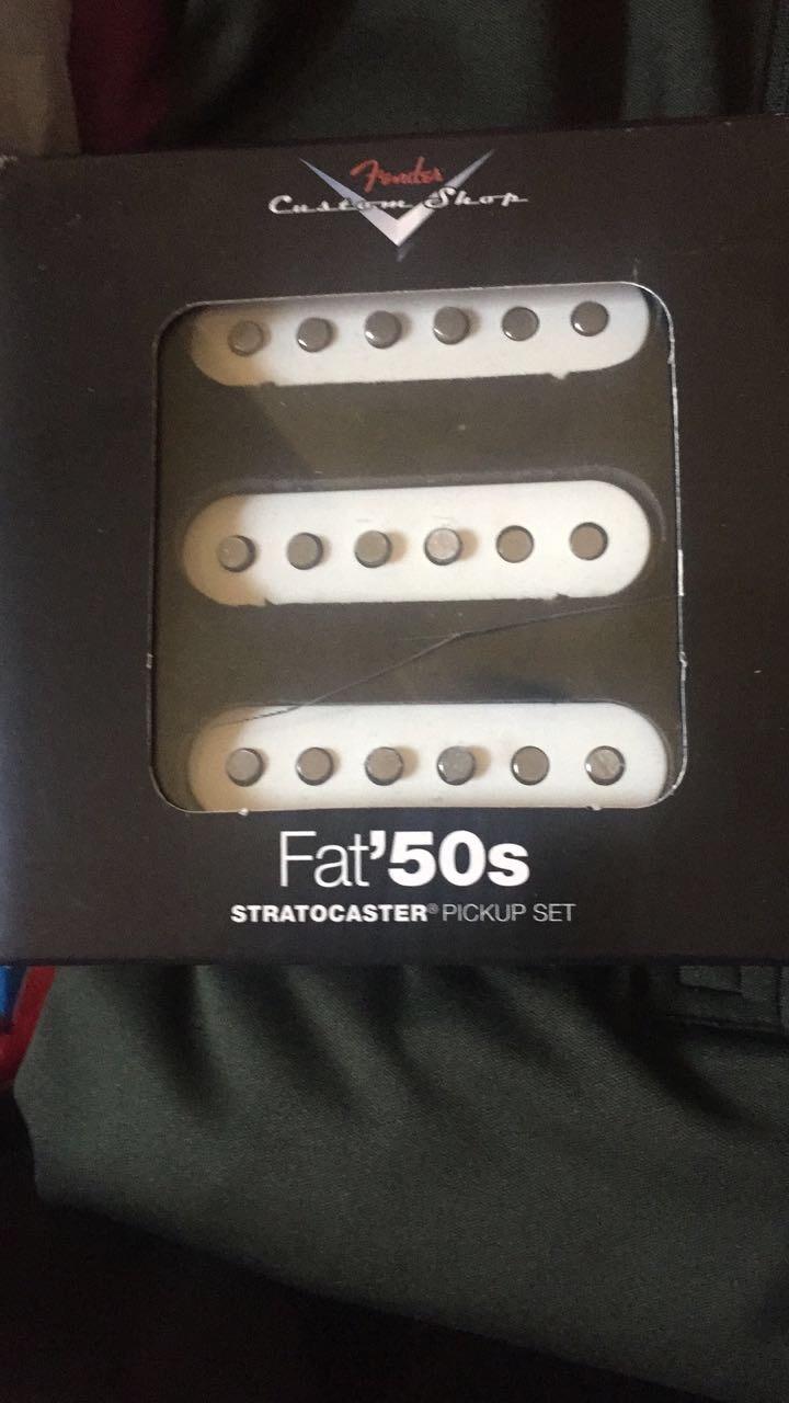 Fender Custom Shop Fat '50s Stratocaster Pickups, White customer photo 1