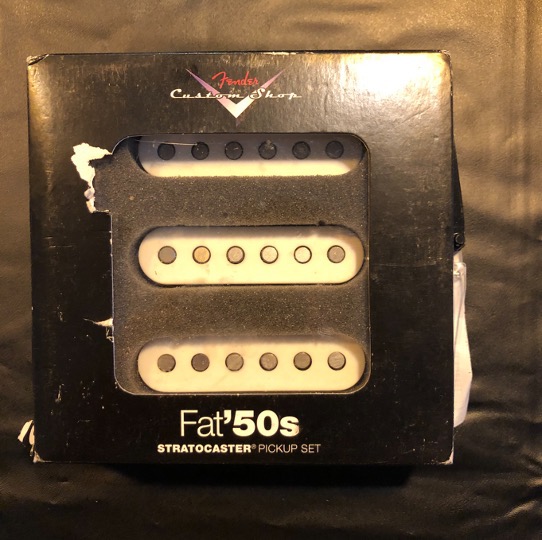 Fender Custom Shop Fat '50s Stratocaster Pickups, White customer photo 2