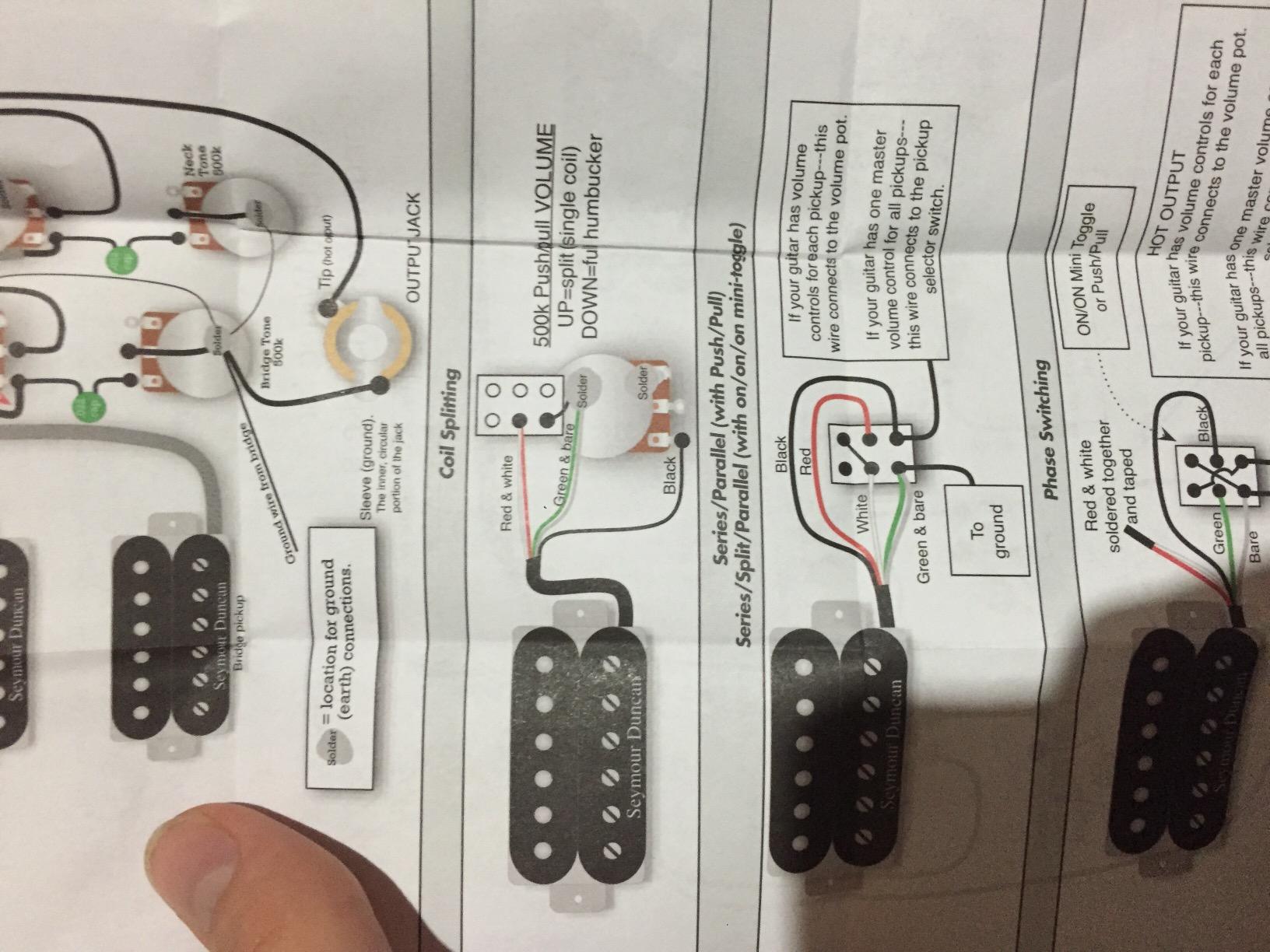 Seymour Duncan Invader Humbucker Bridge Pickup - Zebra customer photo 2