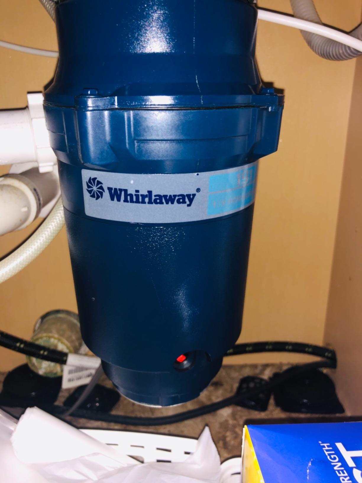 Whirlaway 191 1/3 Horsepower Garbage Disposal customer photo 2