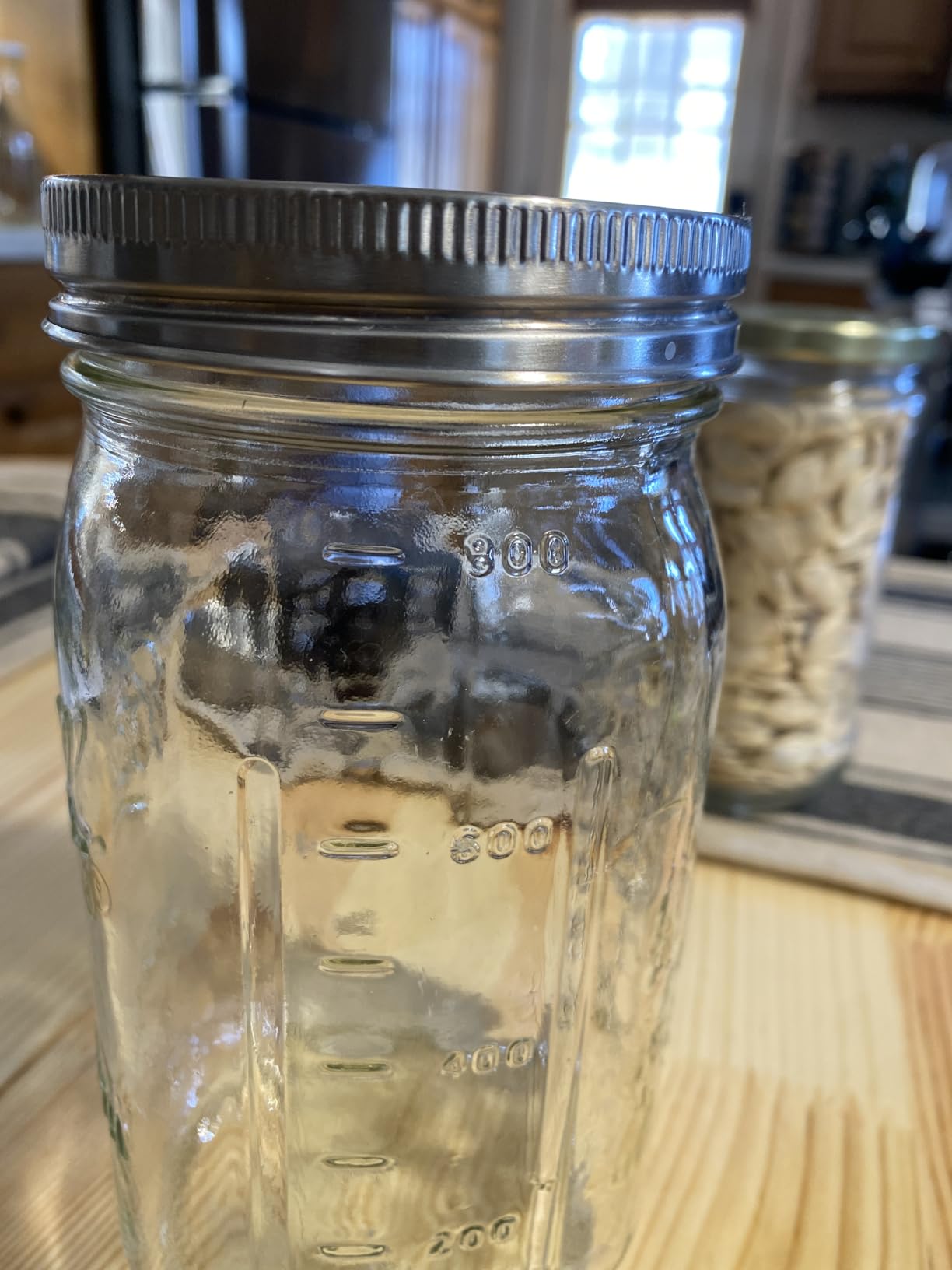 Ball Jar Stainless Steel One-Piece Mason Jar Lids, Wide Mouth, 2 boxes of 3 Lids (Total of 6) customer photo 1