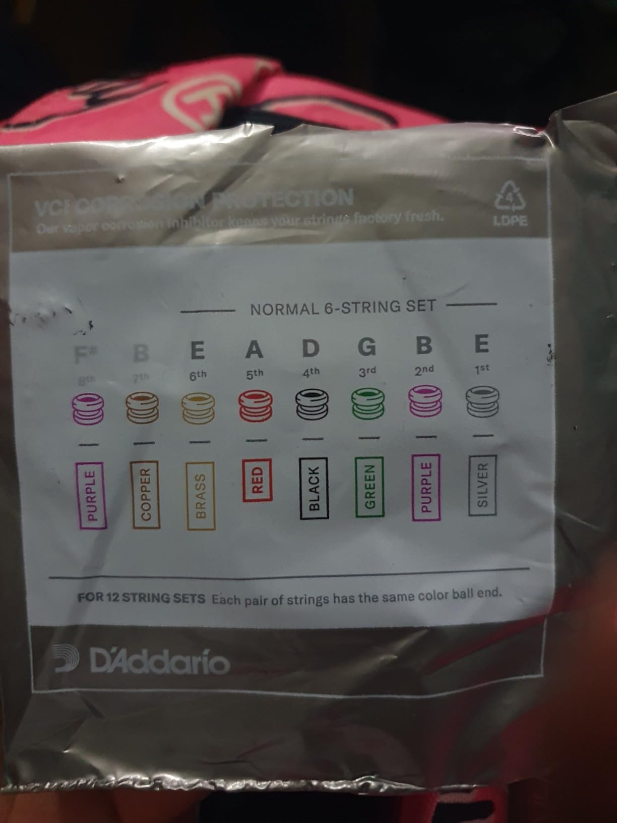 D'Addario Silk & Steel Acoustic Strings EJ40, 6-String, 11-47 customer photo 2