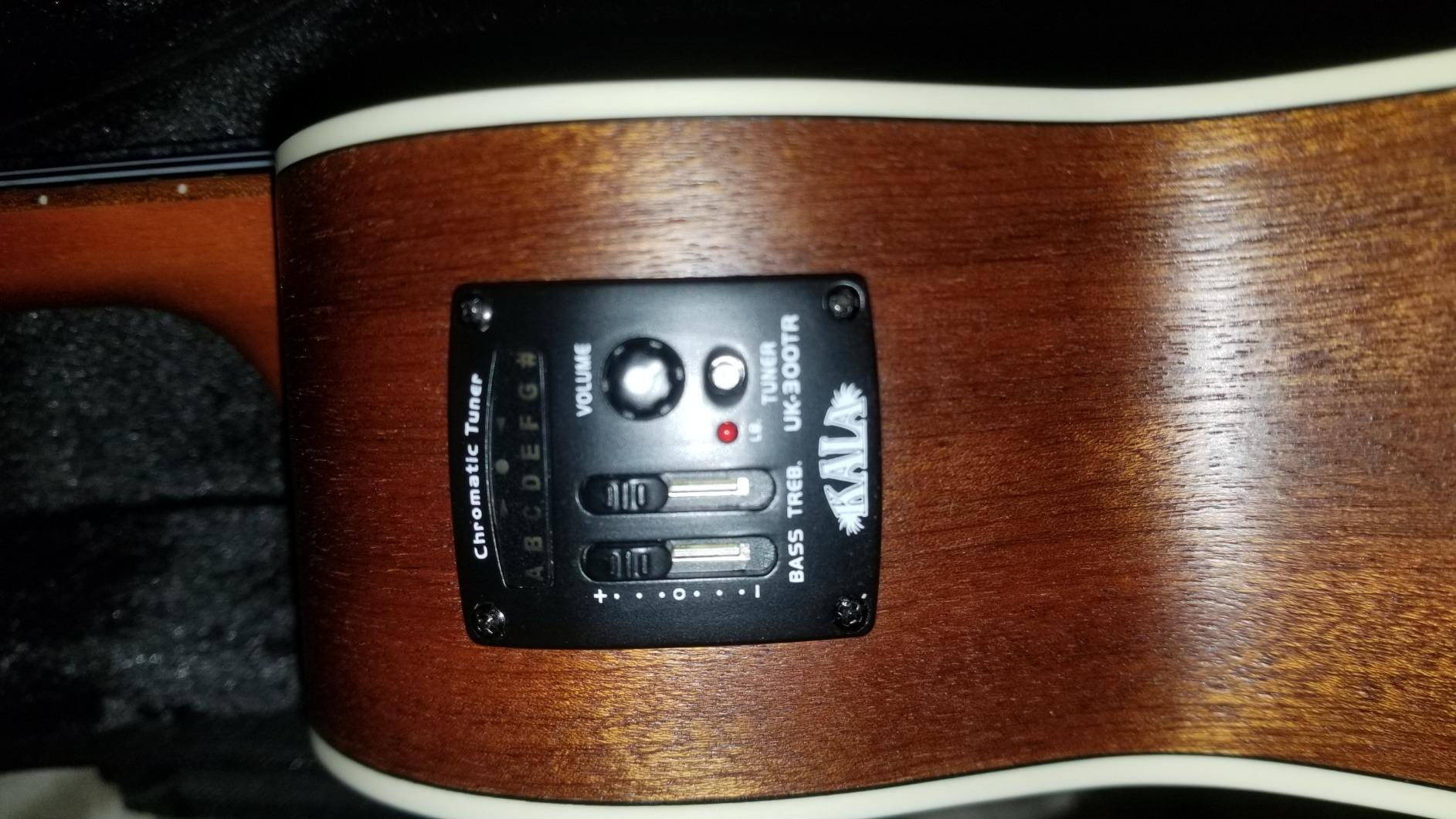 Kala KA-TE Satin Mahogany Tenor Acoustic-Electric Ukulele customer photo 1