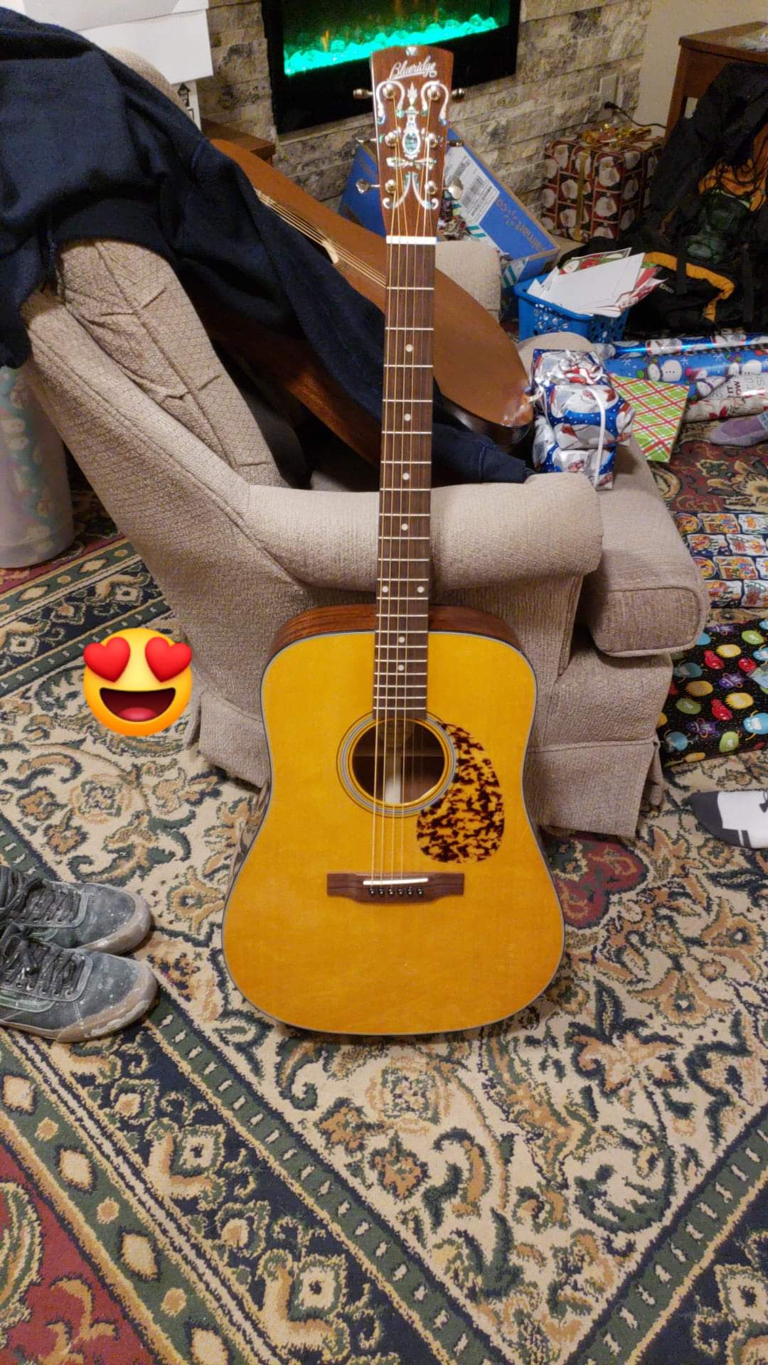 Blueridge BR-140 Historic Series Dreadnought Acoustic Guitar - Solid Sitka Spruce Top, Mahogany Back & Sides customer photo 1