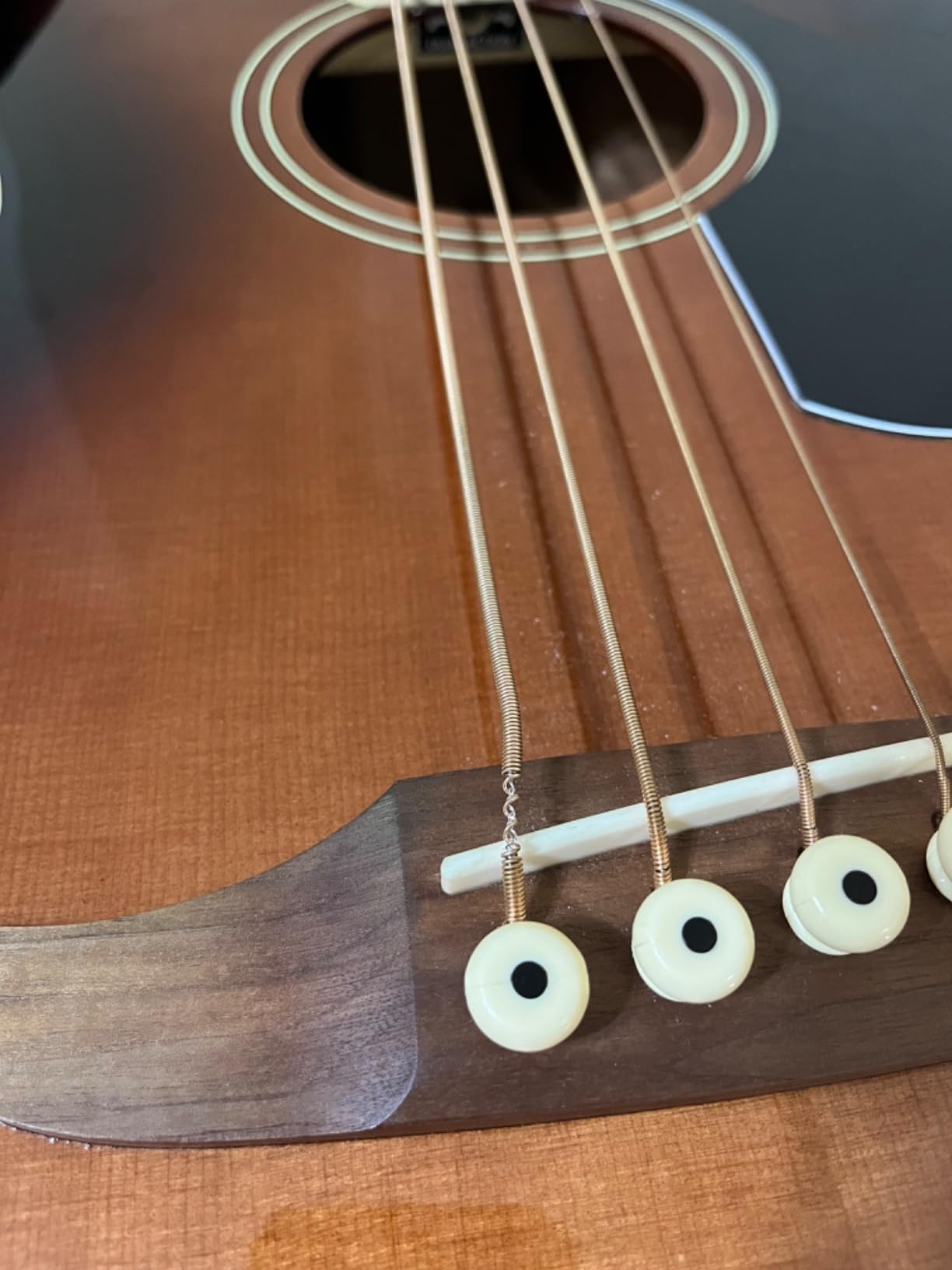 Fender 7060 Acoustic Bass Strings, Phosphor Bronze .045-.100 customer photo 1