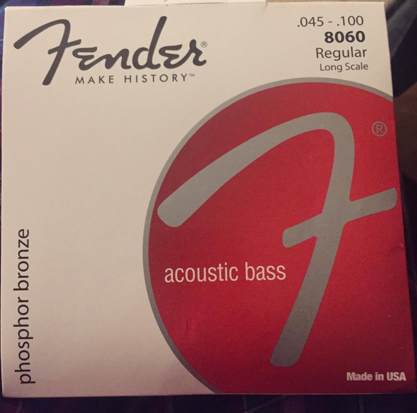 Fender 7060 Acoustic Bass Strings, Phosphor Bronze .045-.100 customer photo 2
