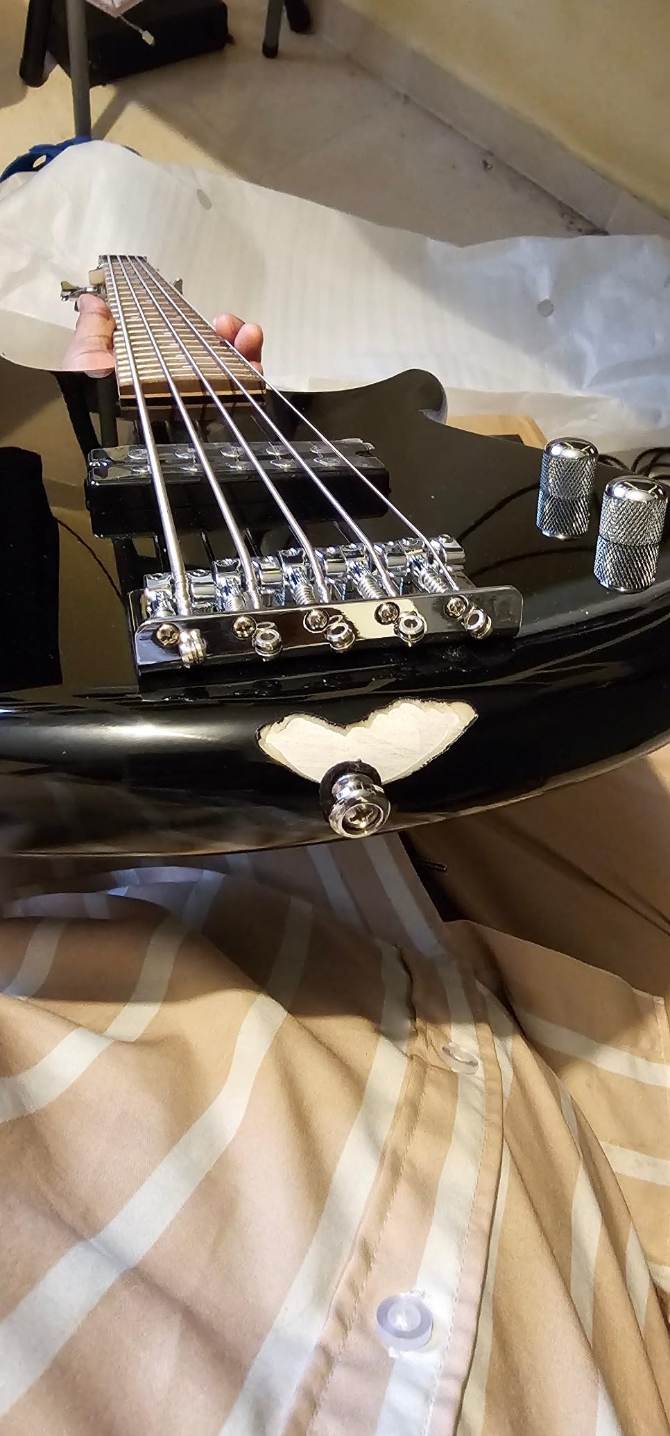 Ibanez Gio SR 5 String Electric Bass Guitar - Black customer photo 1
