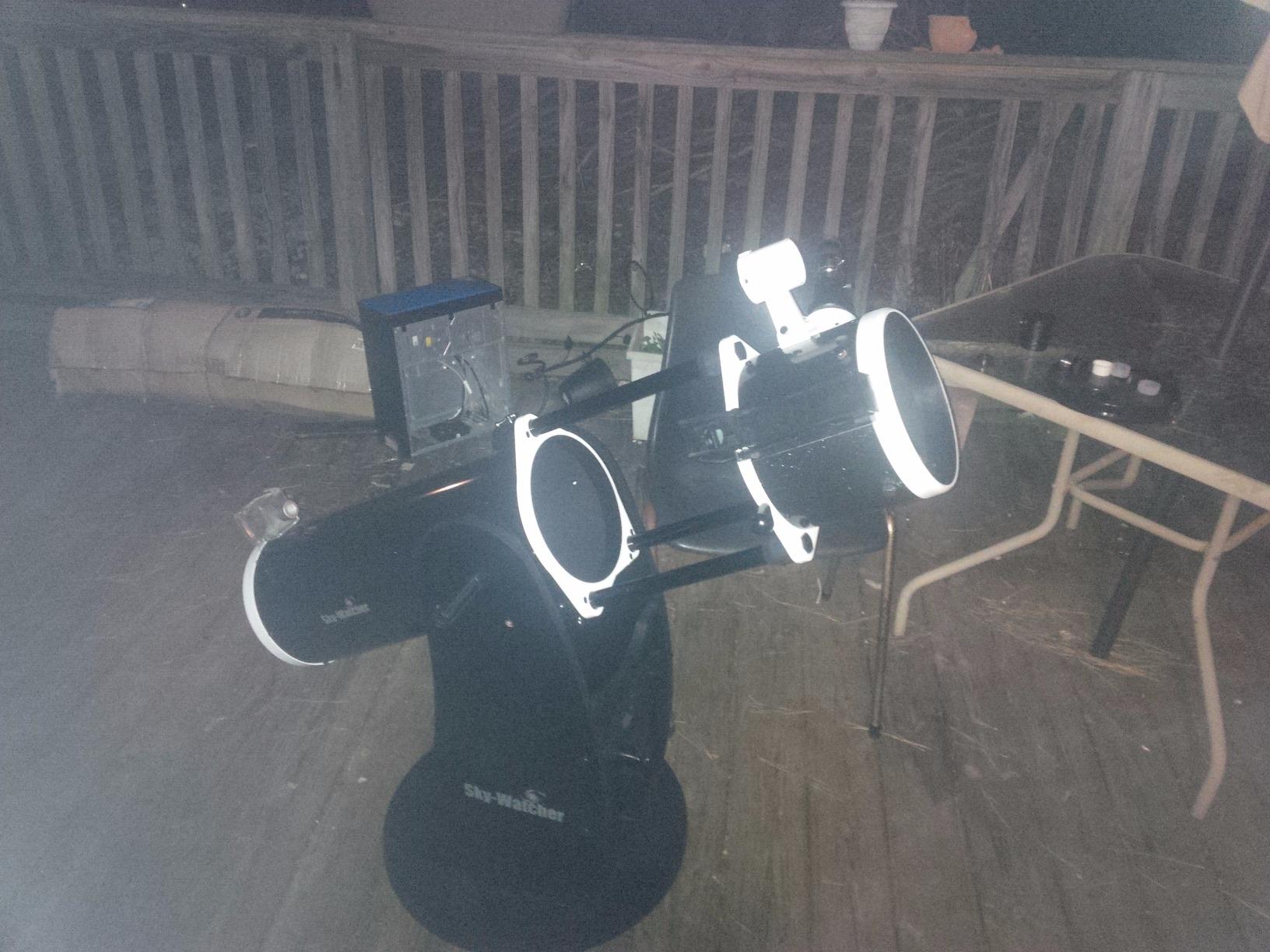 Sky-Watcher Flextube 250 Dobsonian 10-inch Collapsible Large Aperture Telescope – Portable, Easy to Use, Perfect for Beginners, White/Black (S11720) customer photo 1
