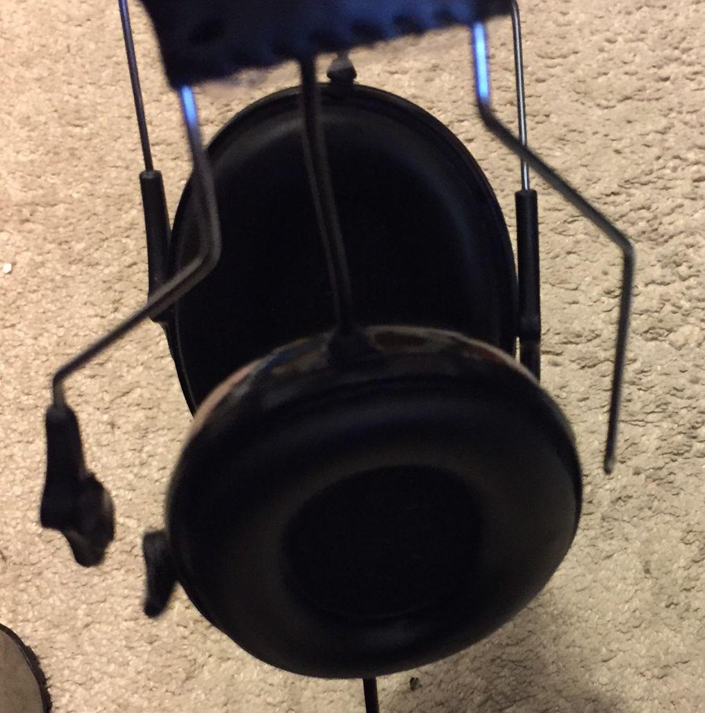 CAD Audio DH100 Drummer Isolation Headphones, Black, Large diameter customer photo 1