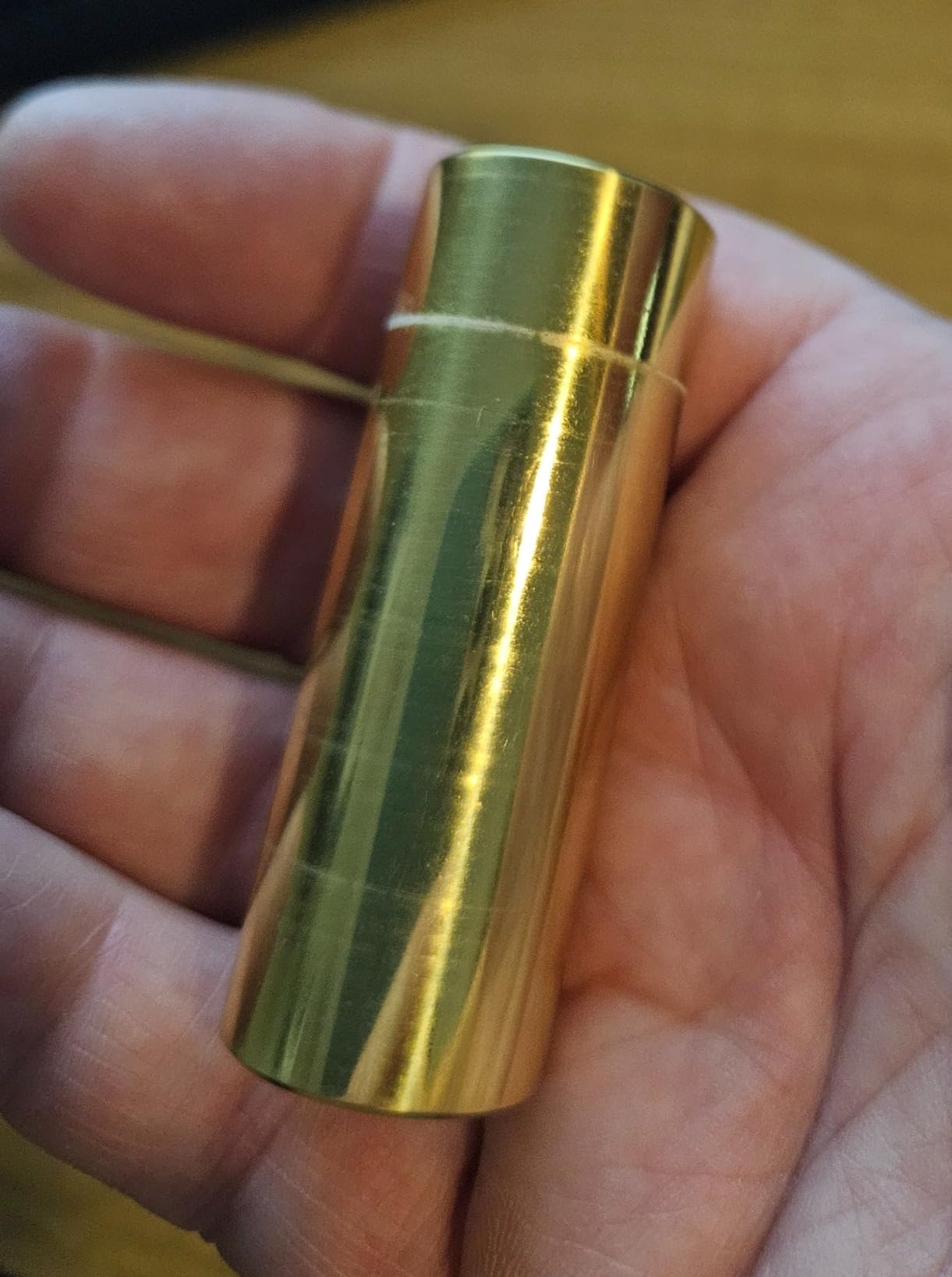 Fender Brass Guitar Slide, Standard Medium customer photo 1