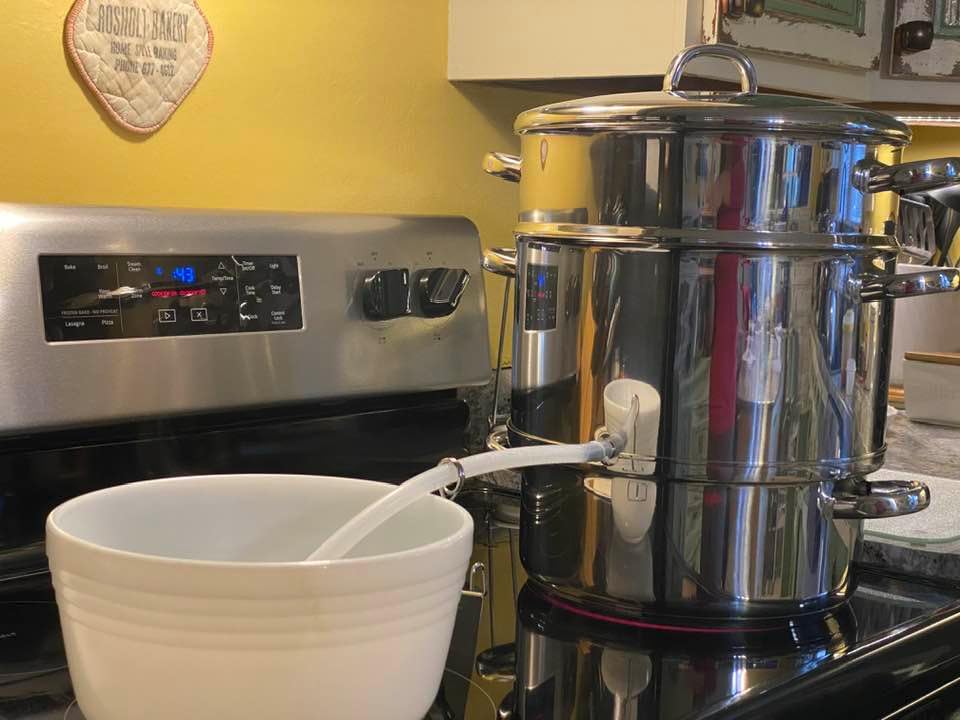 Cook N Home Stainless Steel Steam Juice Extractor, 11-Qt Steam Juicer Pot customer photo 1