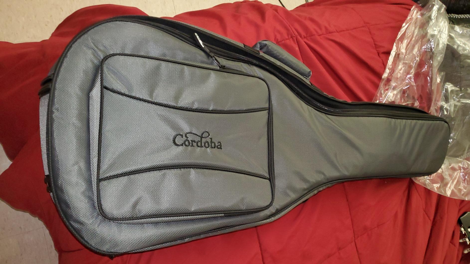 Cordoba 3/4 Size Deluxe Gig Bag Black customer photo 2