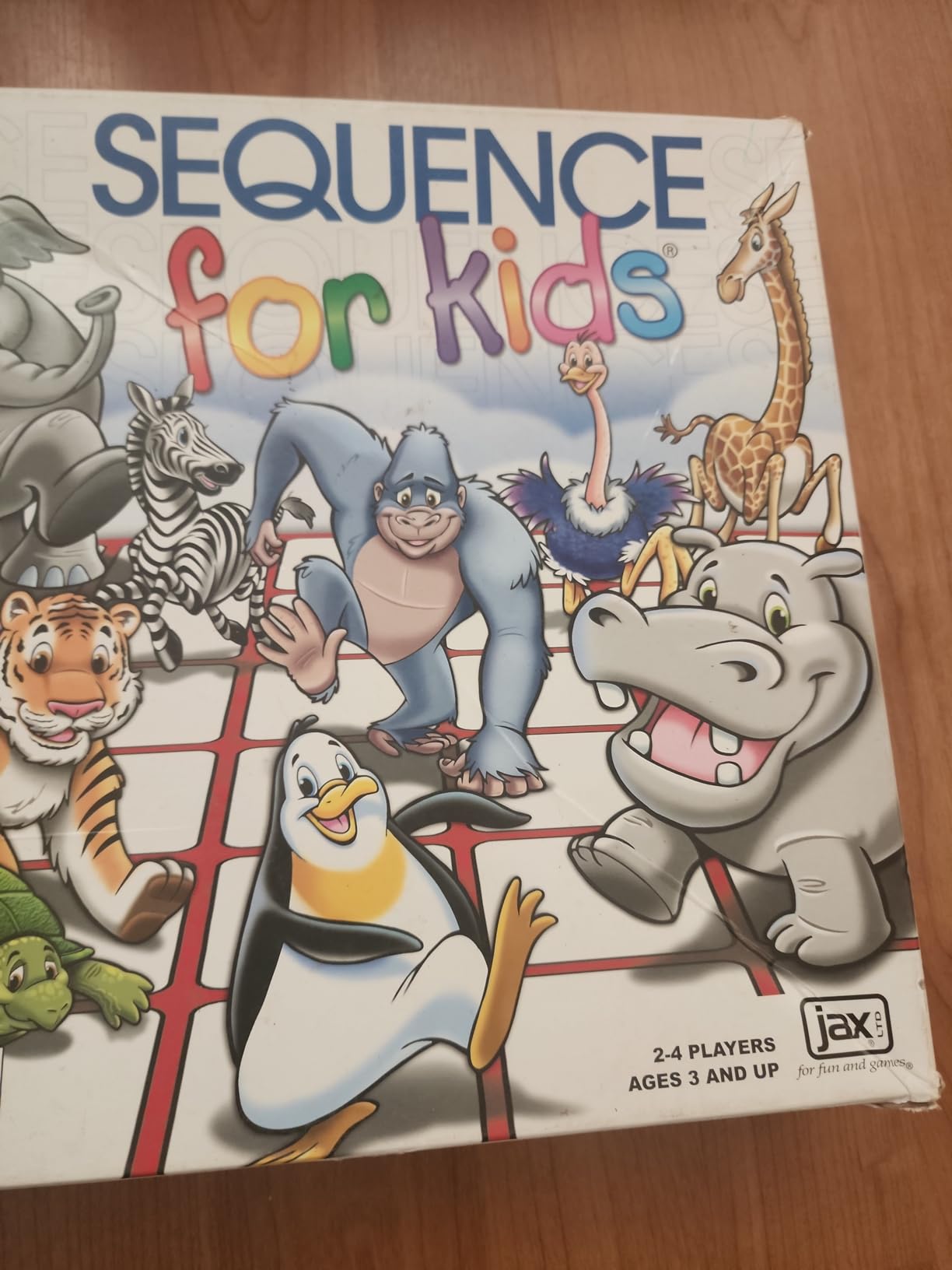 Jax SEQUENCE for Kids -- The 'No Reading Required' Strategy Game by Jax and Goliath, Multi Color, 11 inches (2-4 players) (Packaging May Vary) customer photo 2