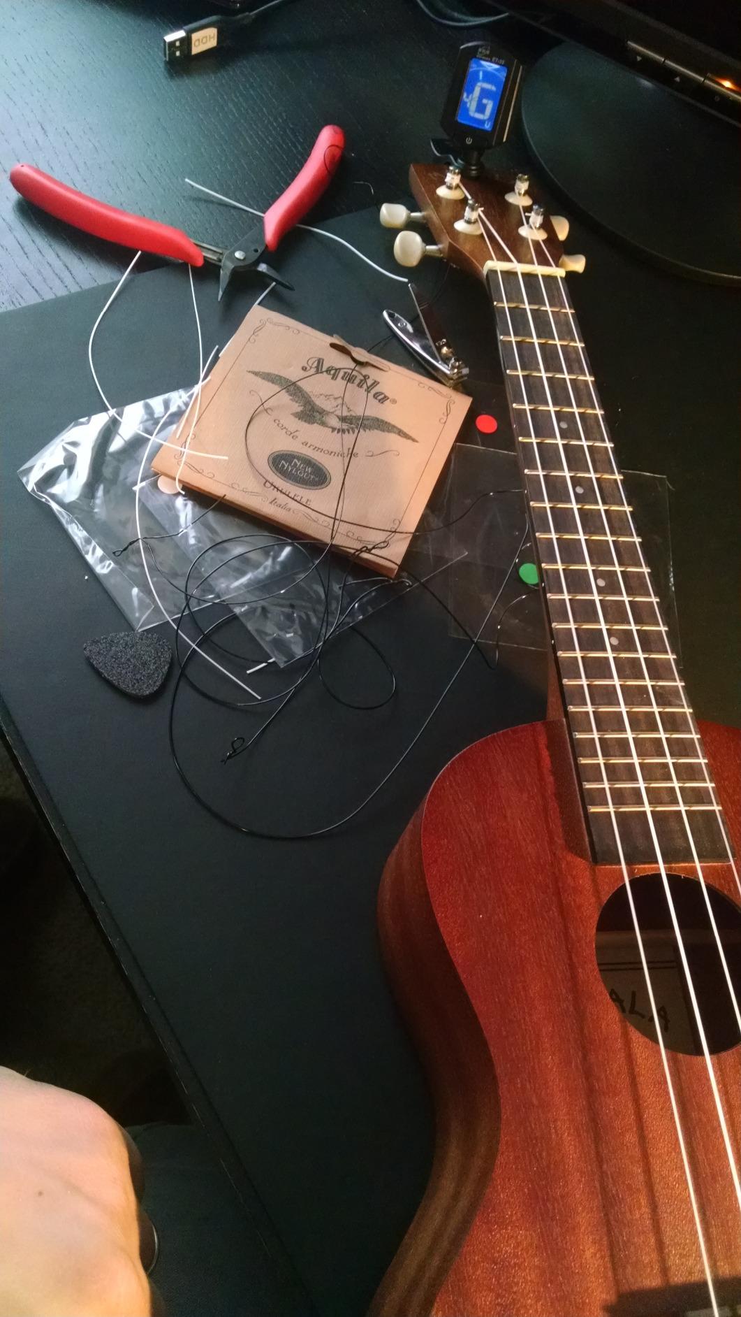 Aquila 7U Concert Ukulele Strings Set customer photo 1