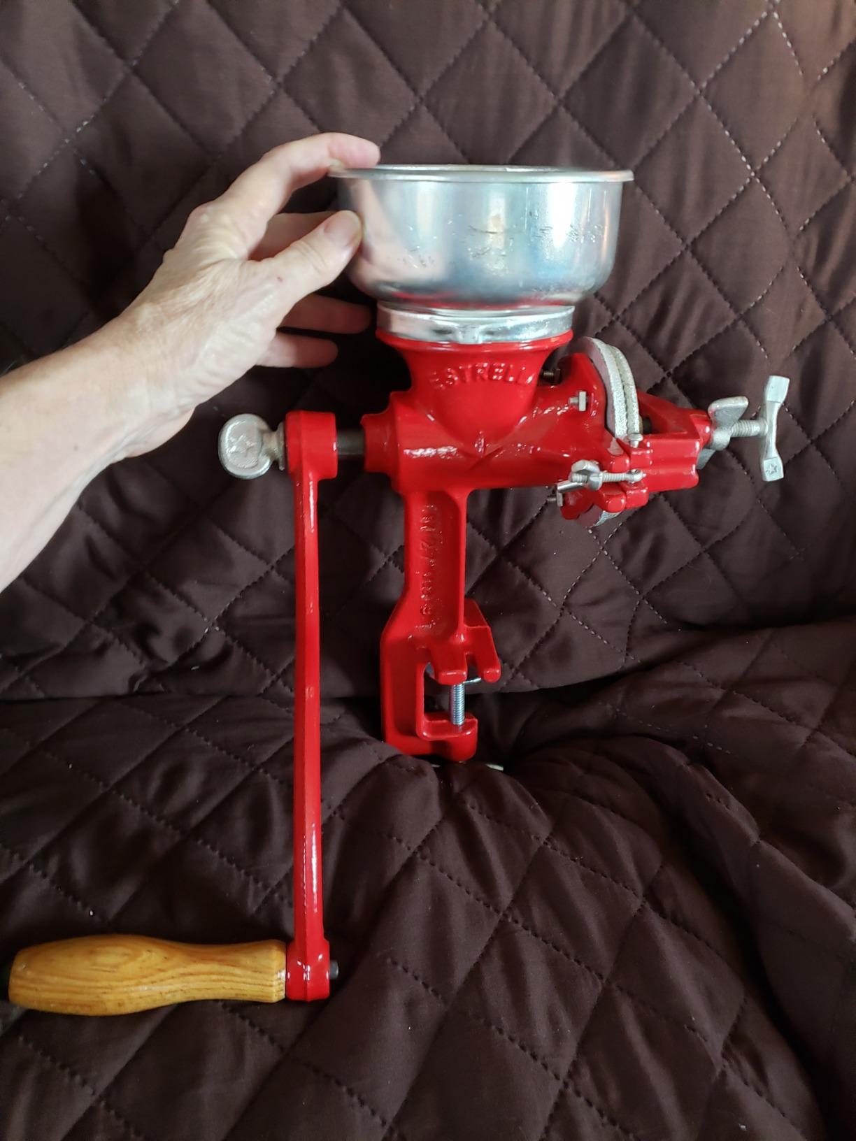 Cast Iron Manual Crank Corn Grain Grinder 14