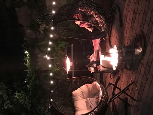 EnerG+ Infrared Electric Outdoor Heater - Hanging, Silver, Model:HEA-21524 customer photo 1