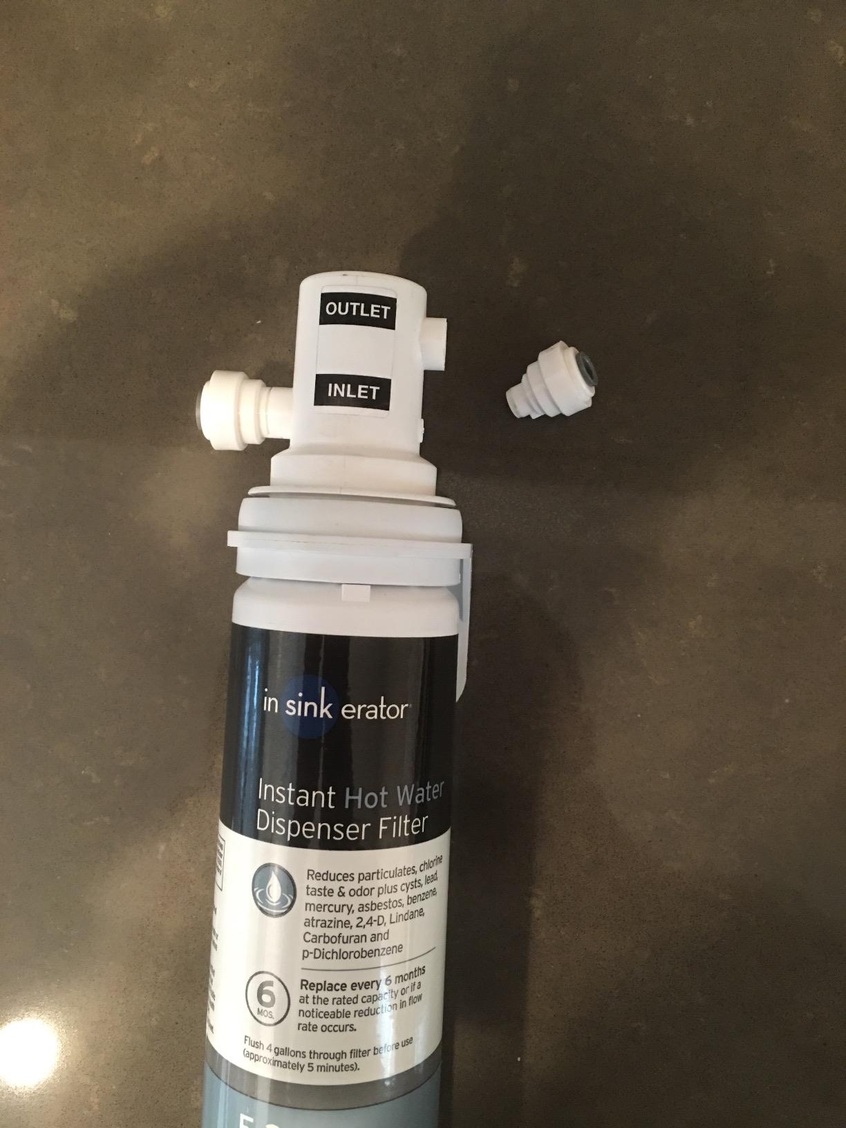 INSINKERATOR Water Filtration System F-2000S with VOCs and Lead Filter customer photo 1