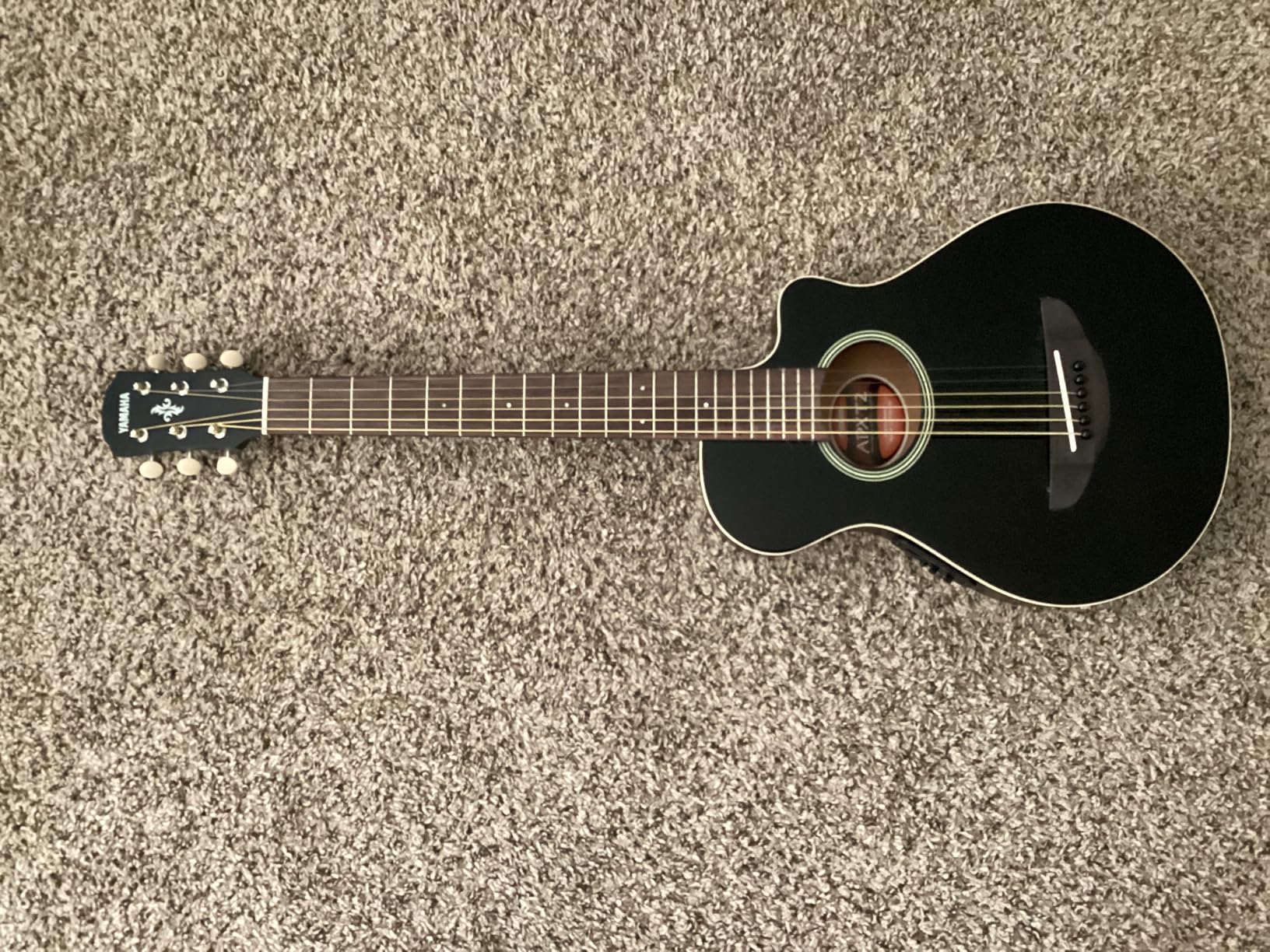 Yamaha APXT2 3/4-Size Acoustic-Electric Guitar - Natural customer photo 1