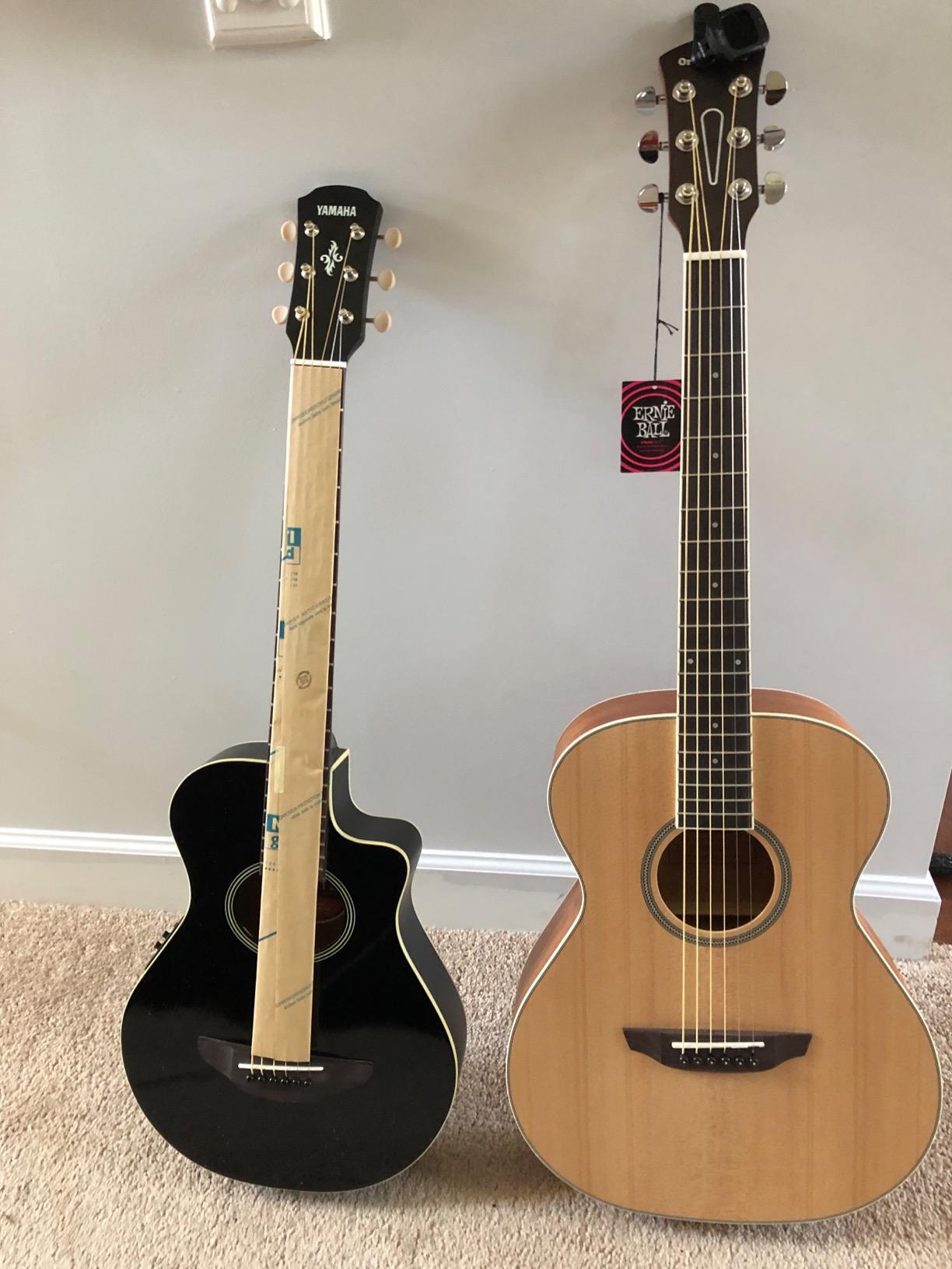 Yamaha APXT2 3/4-Size Acoustic-Electric Guitar - Natural customer photo 2