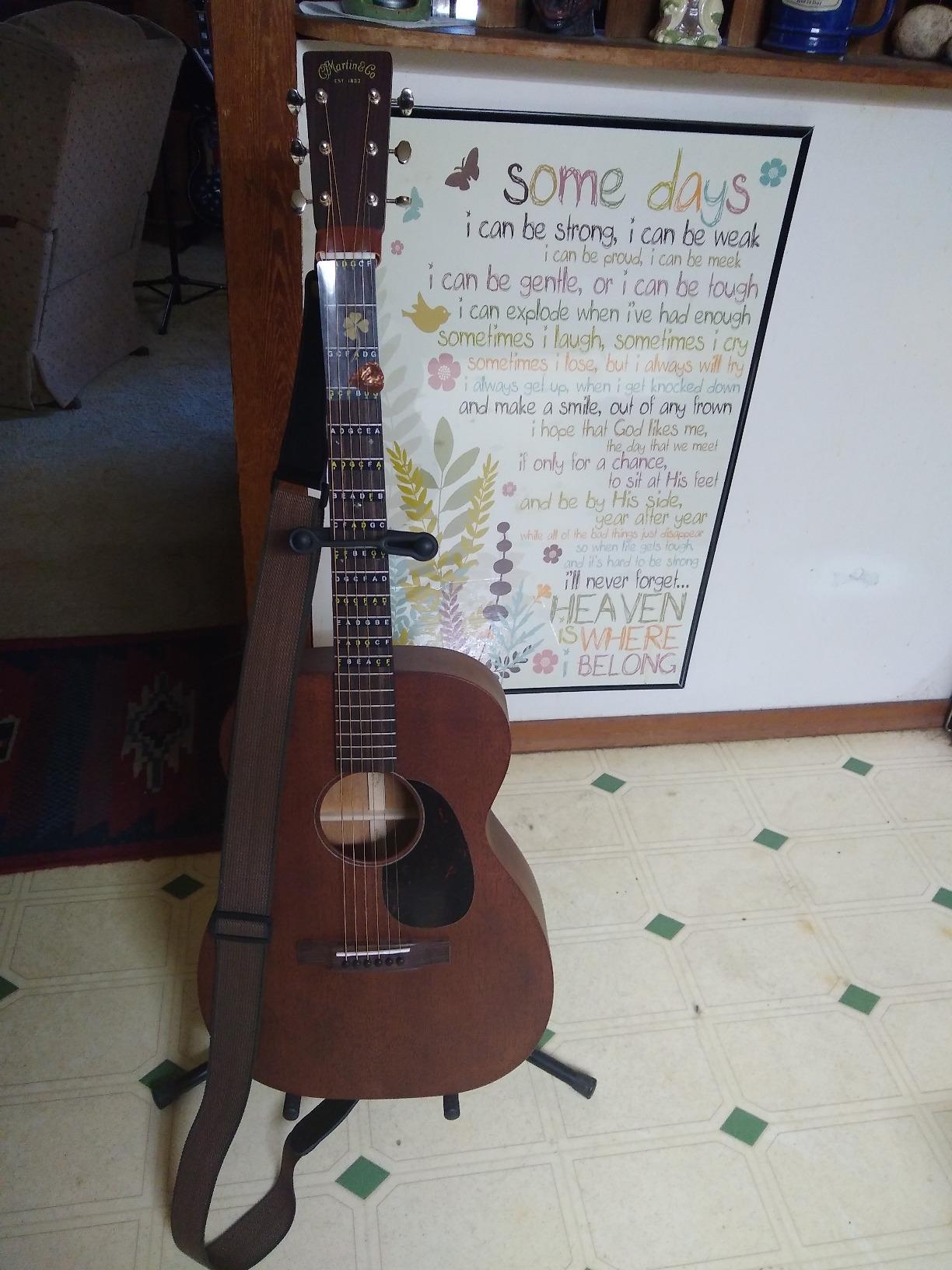 Martin 00-15M Acoustic Guitar - Satin Natural Mahogany customer photo 1