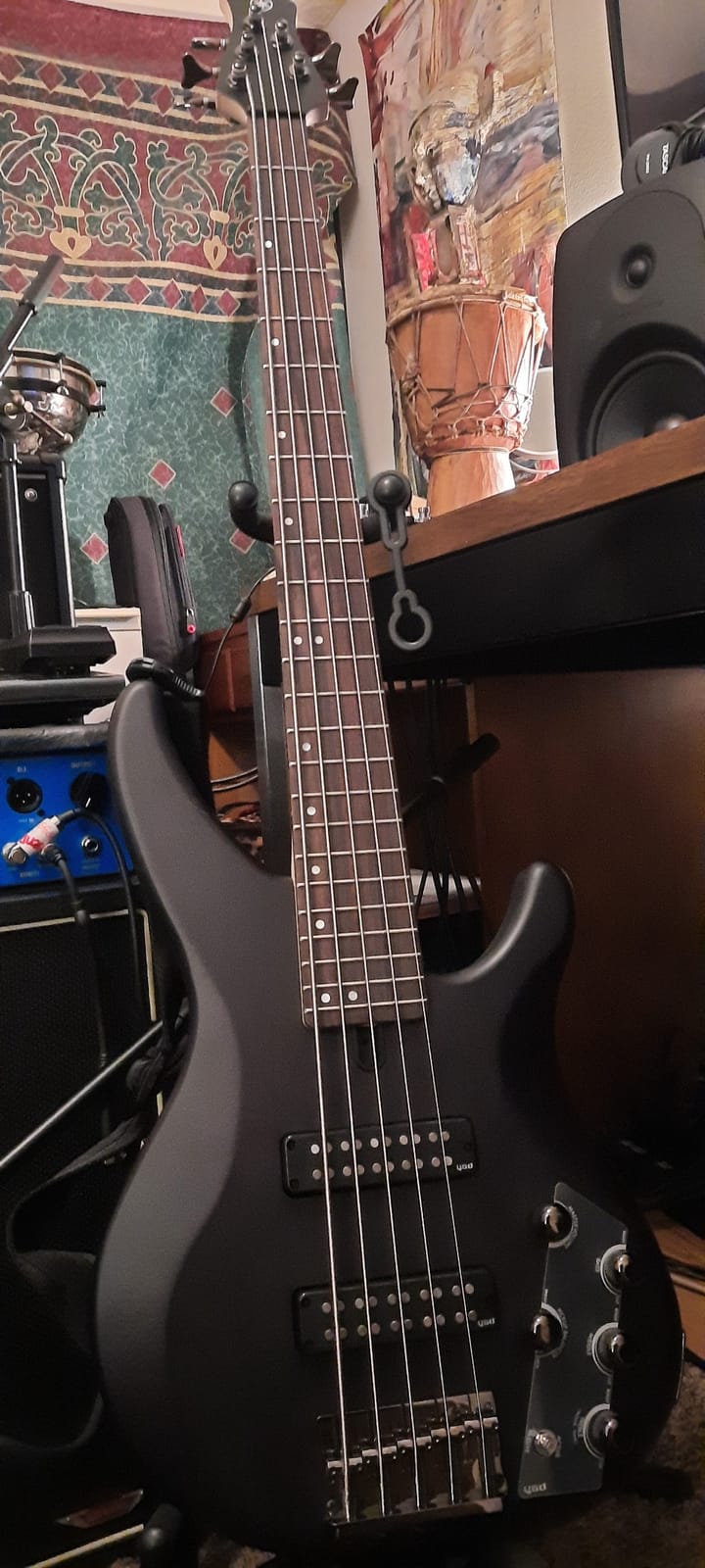 Yamaha TRBX505 5-String Electric Bass Guitar, Translucent Black customer photo 2