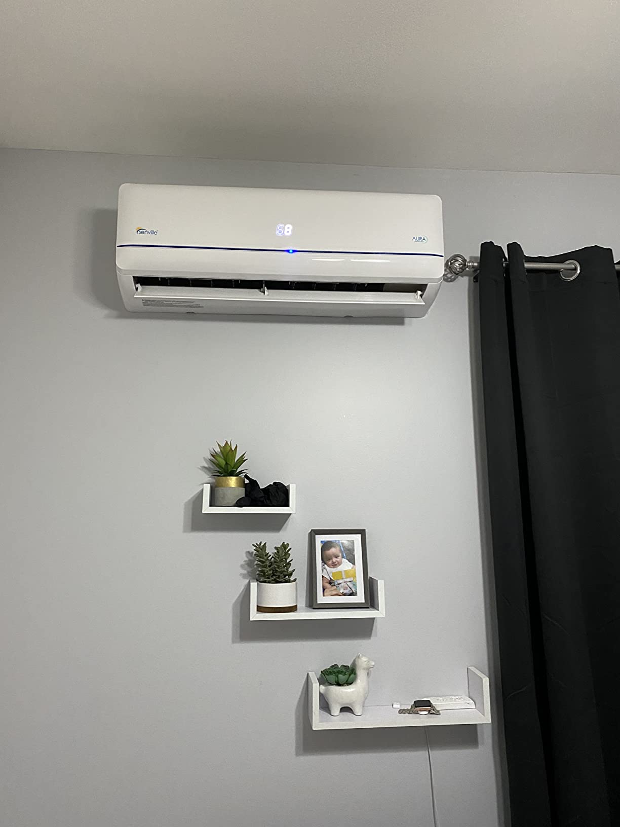 Senville Mini Split AC/Heating System, 4 Zone, White, 36000 BTU customer photo 1