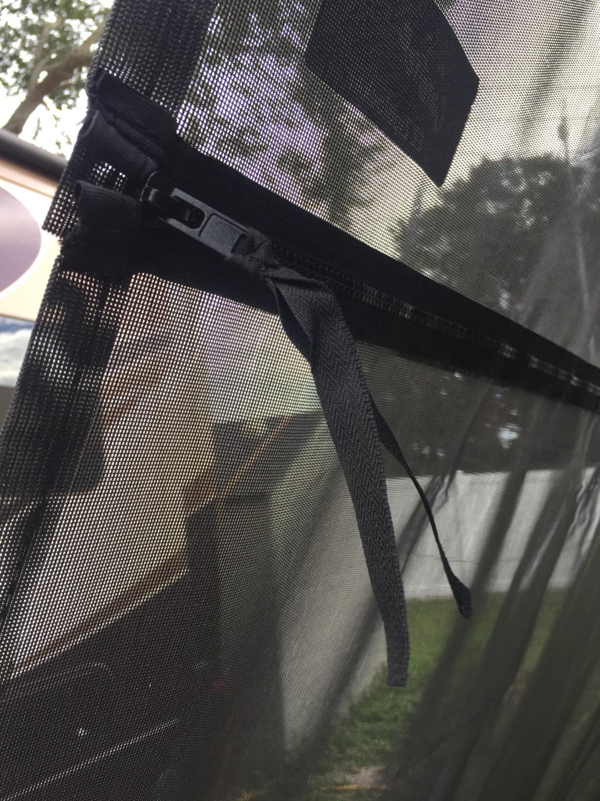 Carefree Of Colorado Drop RV Awning EZ ZipBlocker - Black Mesh RV Awning Shade Screen, Canopy Sun Blocker, Camper Accessory for Front Patio (15' x 9') customer photo 1