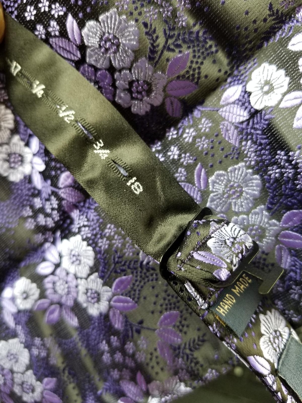 HISDERN Bow Ties for Men Floral Bowties Mens Self Tie Bow Tie Handkerchief Jacquard Woven Bowtie Pocket Square Set customer photo 2