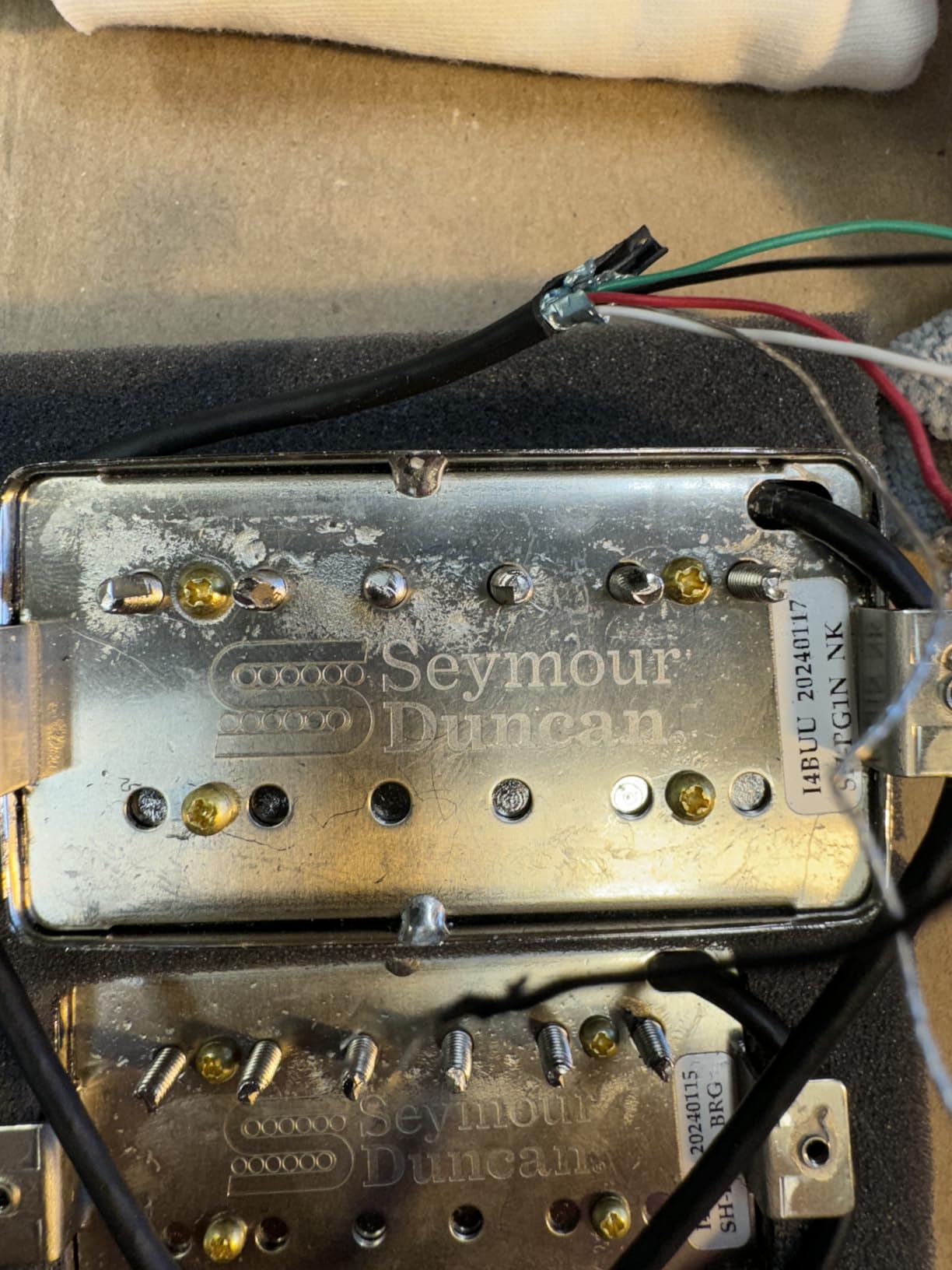 Seymour Duncan Pearly Gates - Set - Nickel - Electric Guitar Pickup customer photo 2