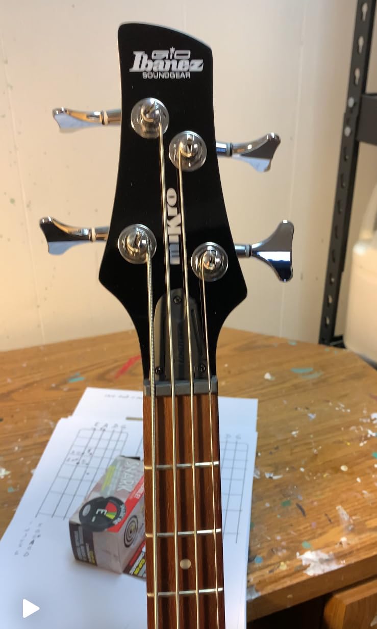 Ibanez GSRM20BWK MiKro Electric Bass Guitar - Weathered Black customer photo 2