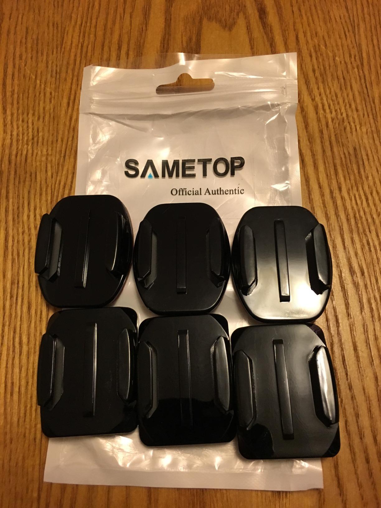 Helmet Adhesive Mounts Curved Sticky Flat Attachment for GoPro customer photo 2