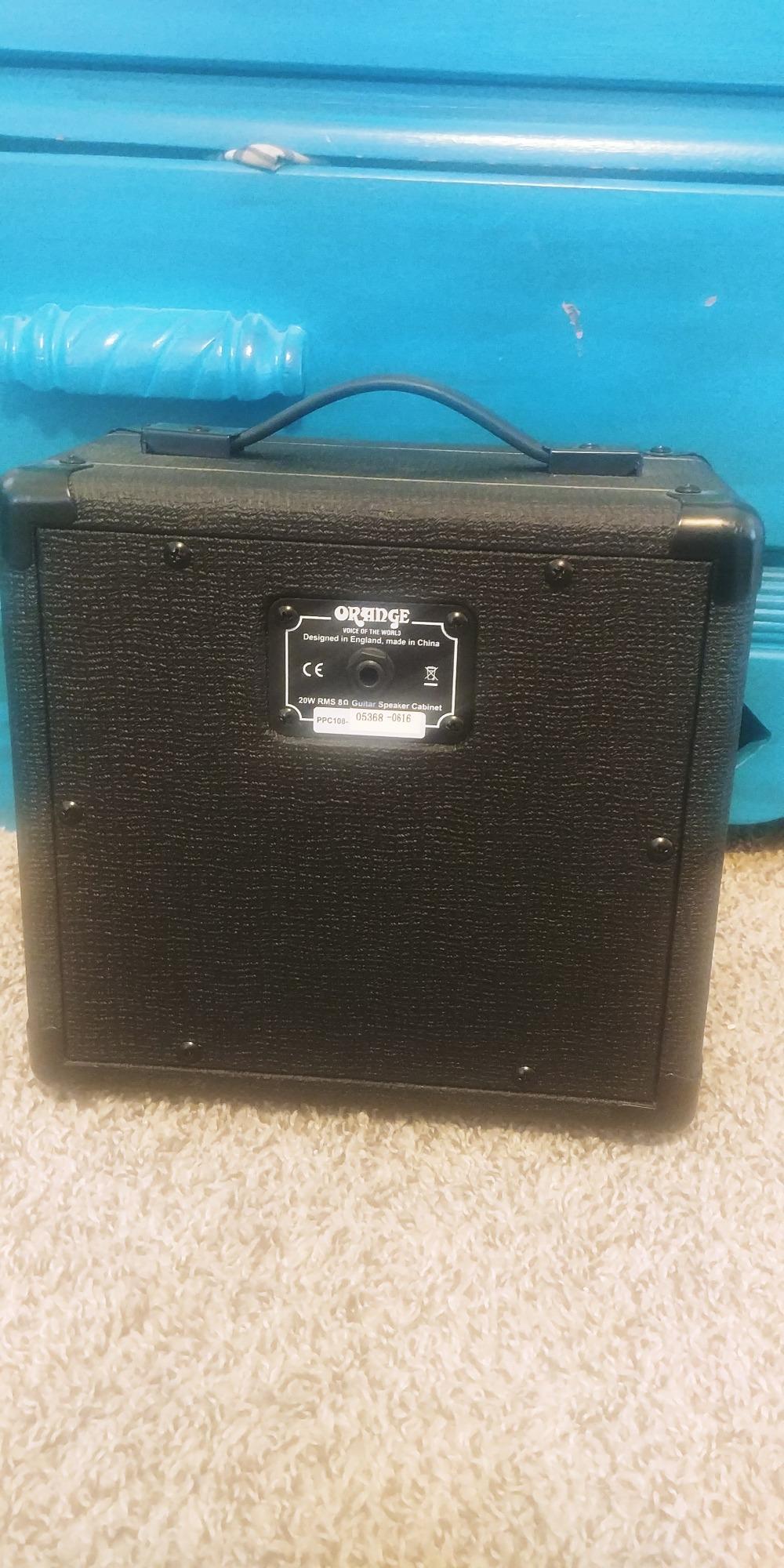 Orange PPC108 Cabinet 20 Watts 8 Ohms 1x8 Inch customer photo 2