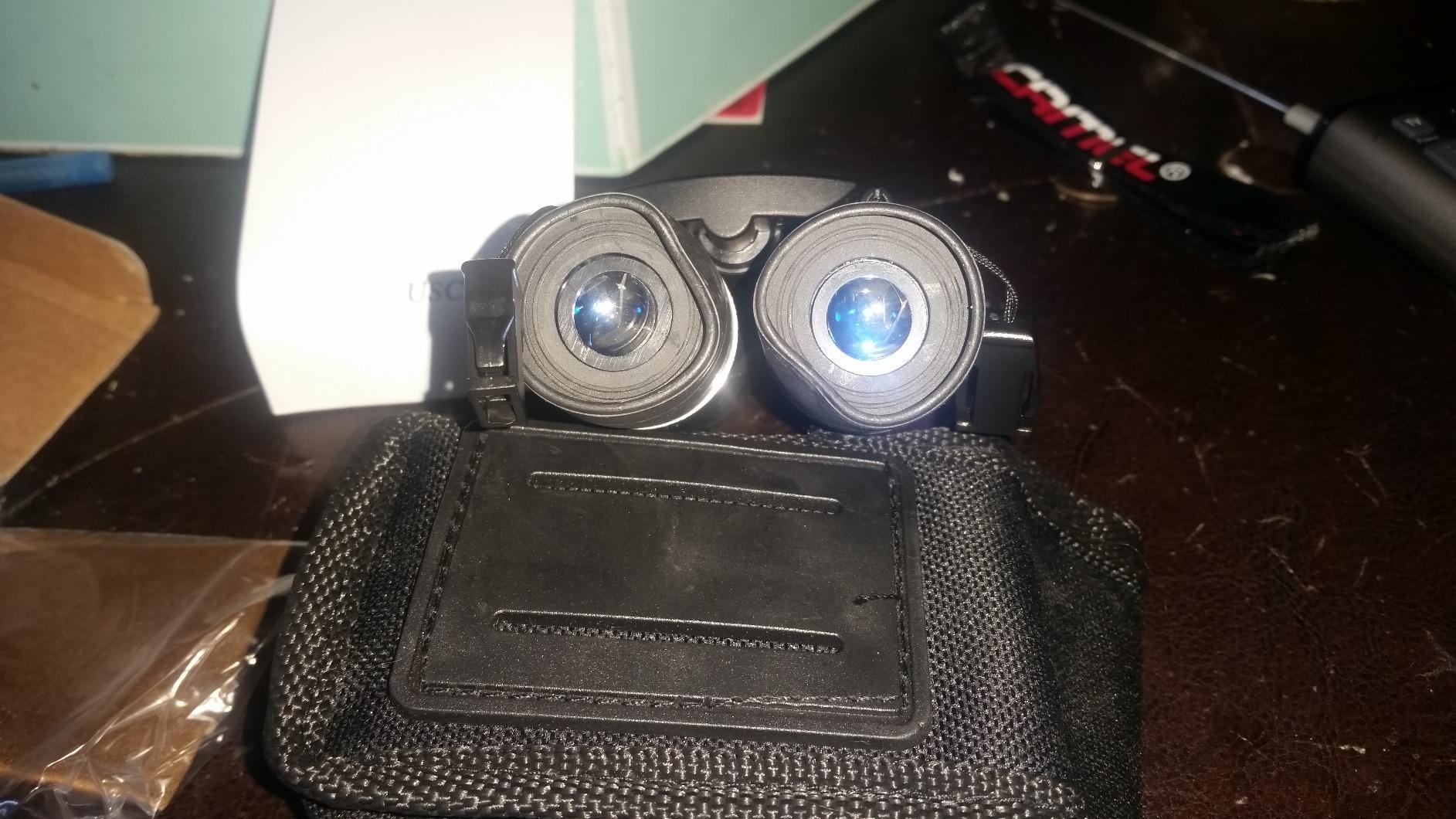 USCAMEL Compact Binoculars for Adults 8x21: Small Binoculars for Travel customer photo 2