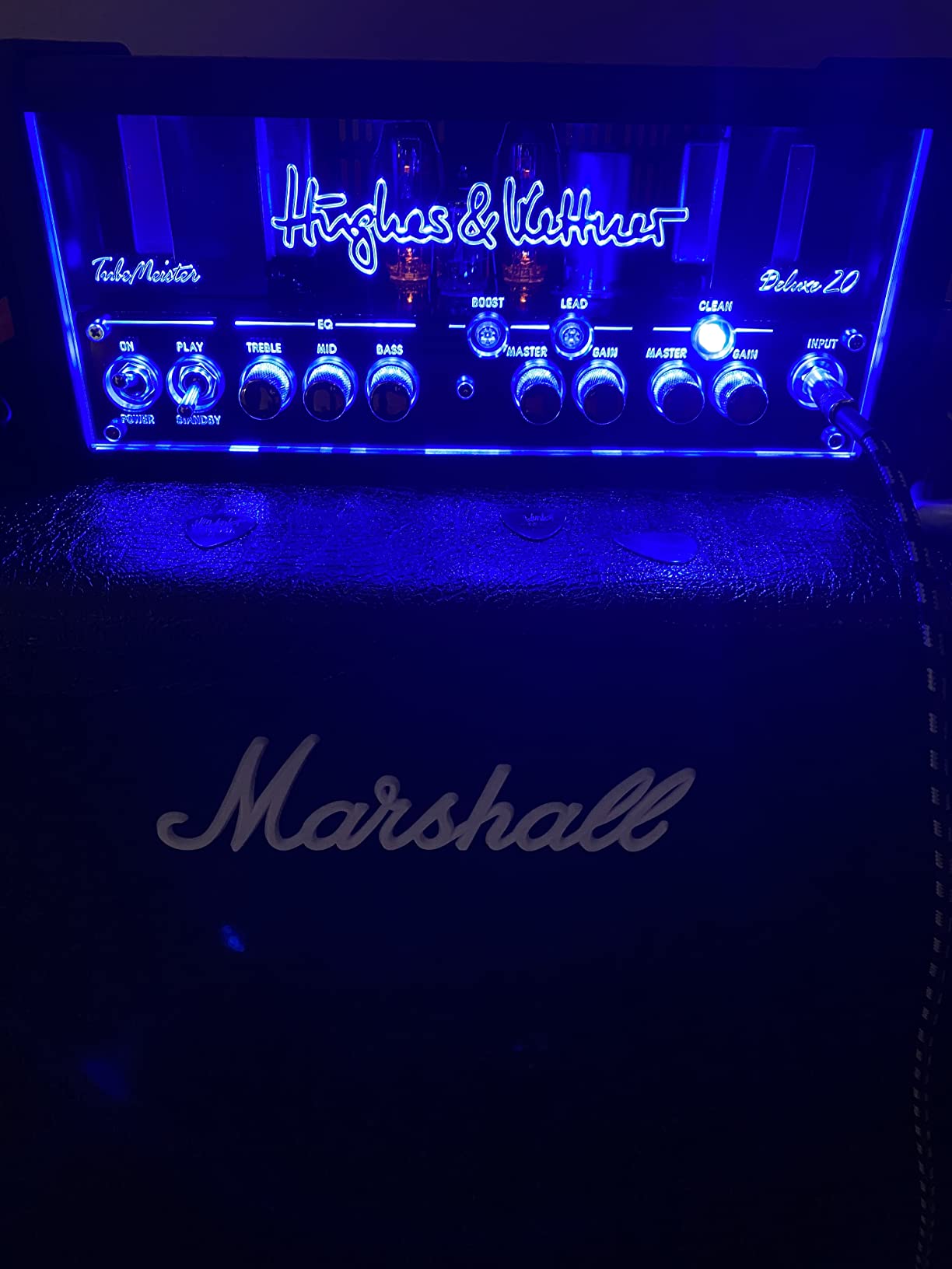Hughes & Kettner TubeMeister Deluxe 20-20/5/1-Watt Tube Head customer photo 2