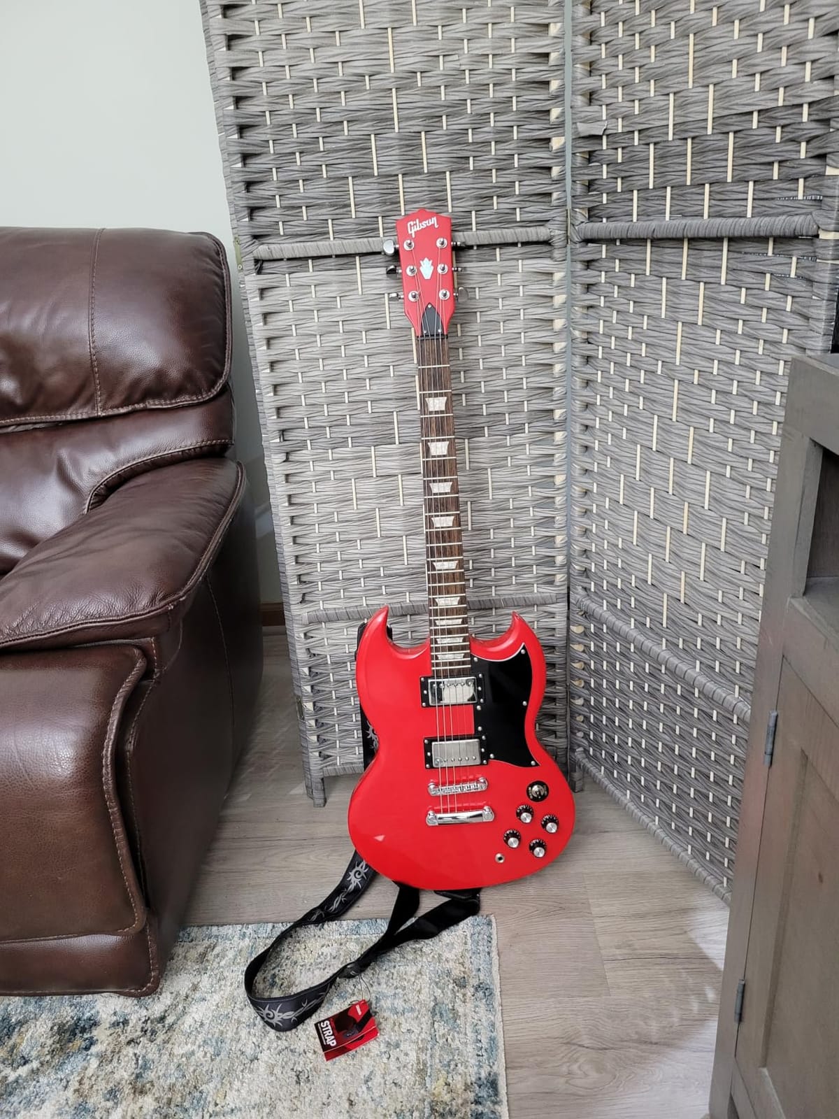 Solo SG Style DIY Guitar Kit, Mahogany Body, Maple Neck, SGK-1 customer photo 2