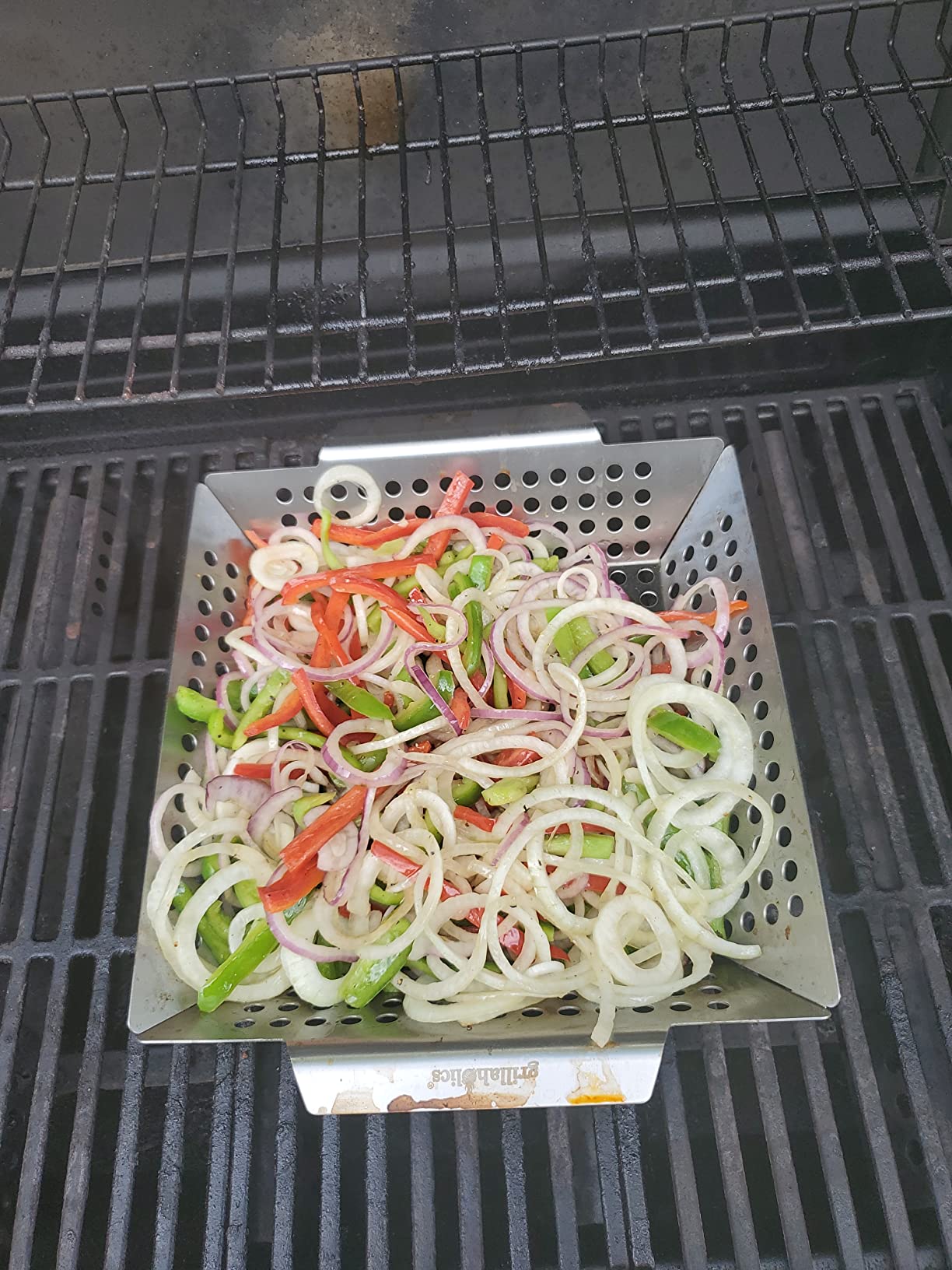 Grillaholics Vegetable Grill Basket for Outdoor Grill customer photo 1