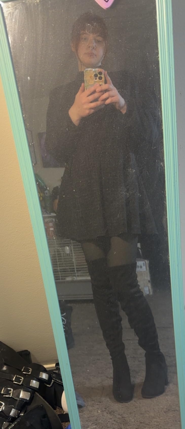 DREAM PAIRS Women's Over The Knee Thigh High Boots customer photo 2
