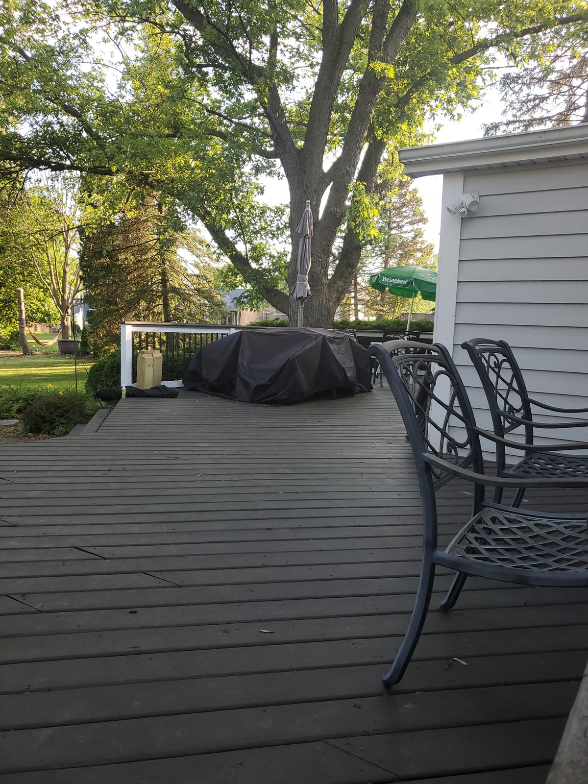 ESSORT Extra Large Patio Furniture Cover, 124x63x29 inch Heavy Duty Waterproof Outdoor Table Cover, All Weather Protection from Rain, Snow, UV, for 10-12 Seat Rectangular Set customer photo 1