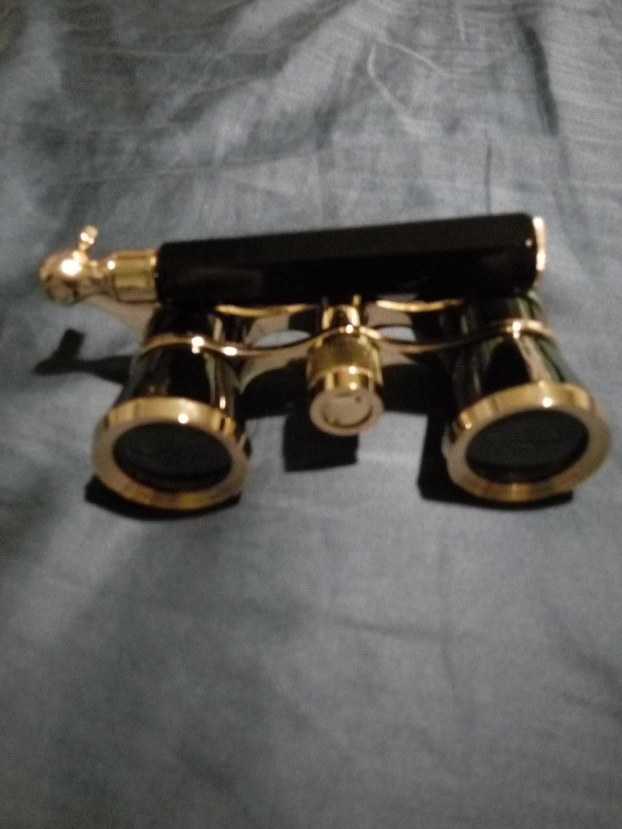 Aomekie Opera Glasses 3X25 Theater Binoculars with Retractable Handle customer photo 2